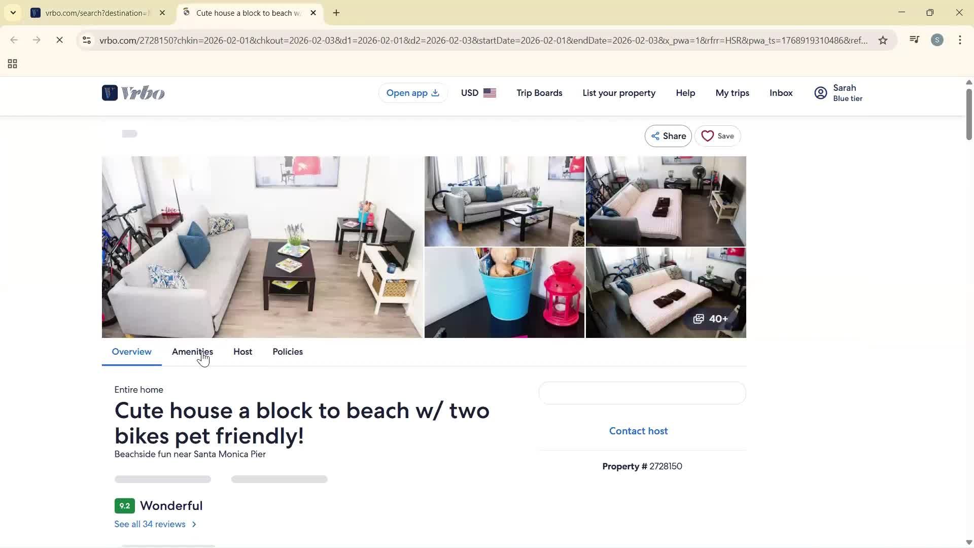 General browsing screenshot