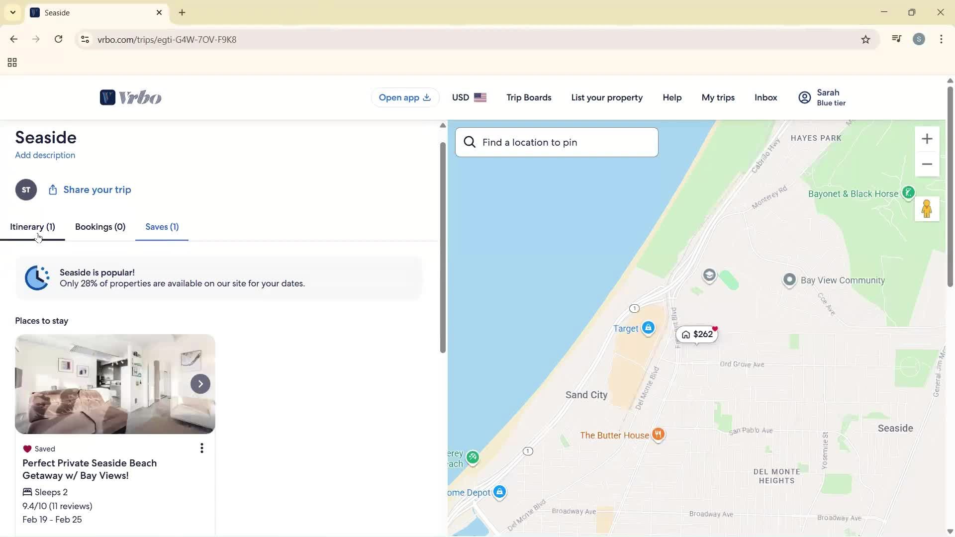 General browsing screenshot