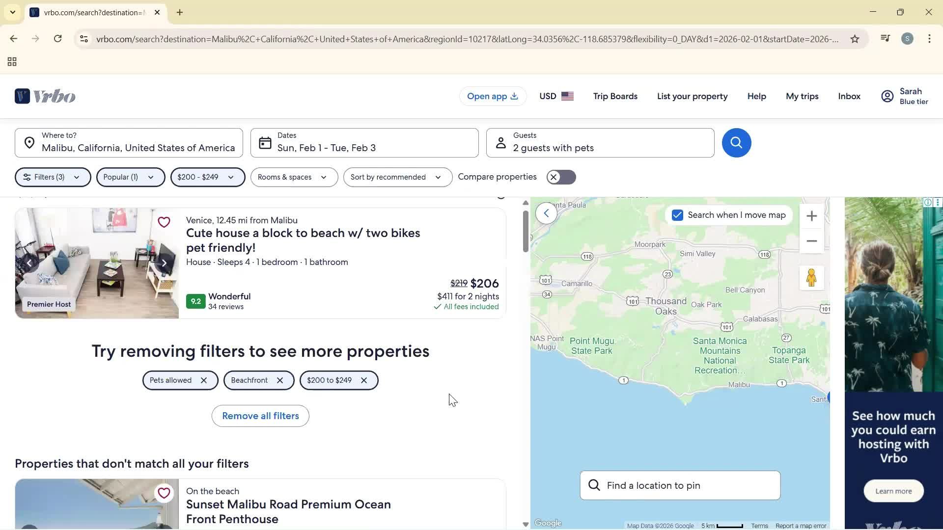 General browsing screenshot