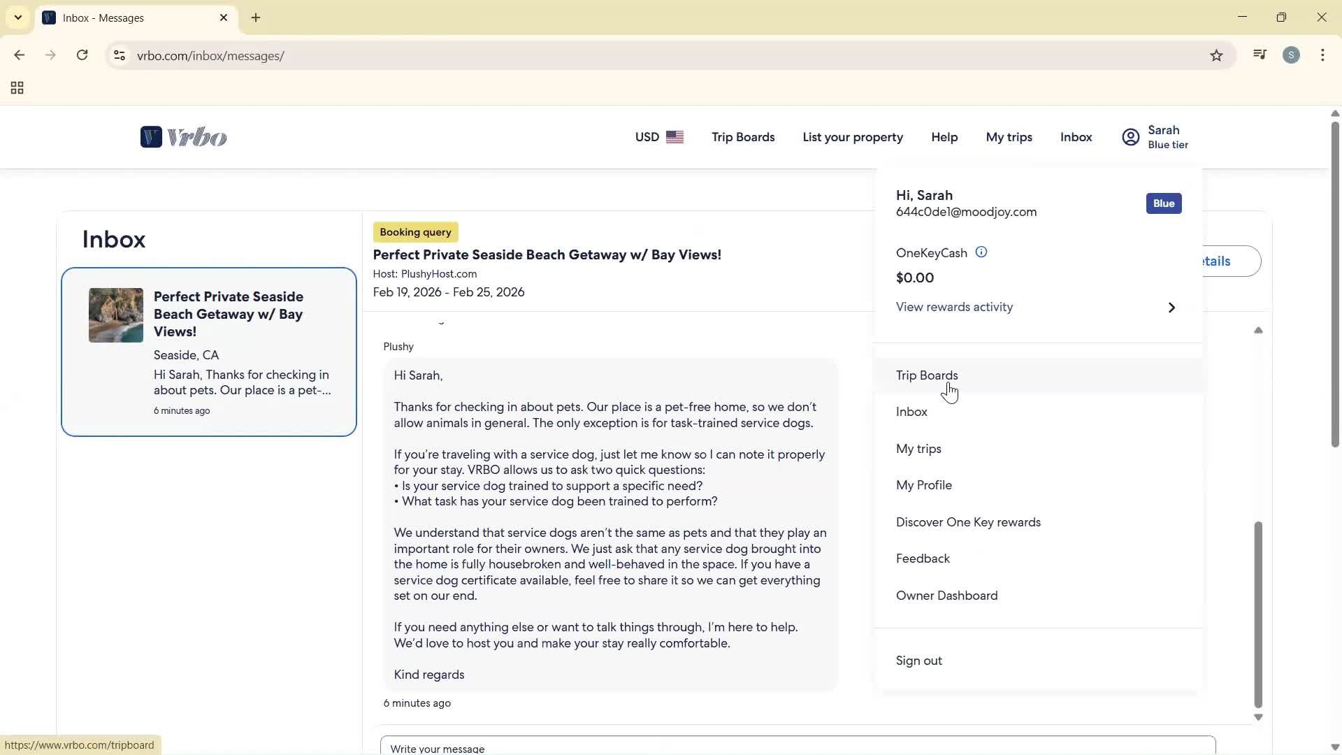 General browsing screenshot