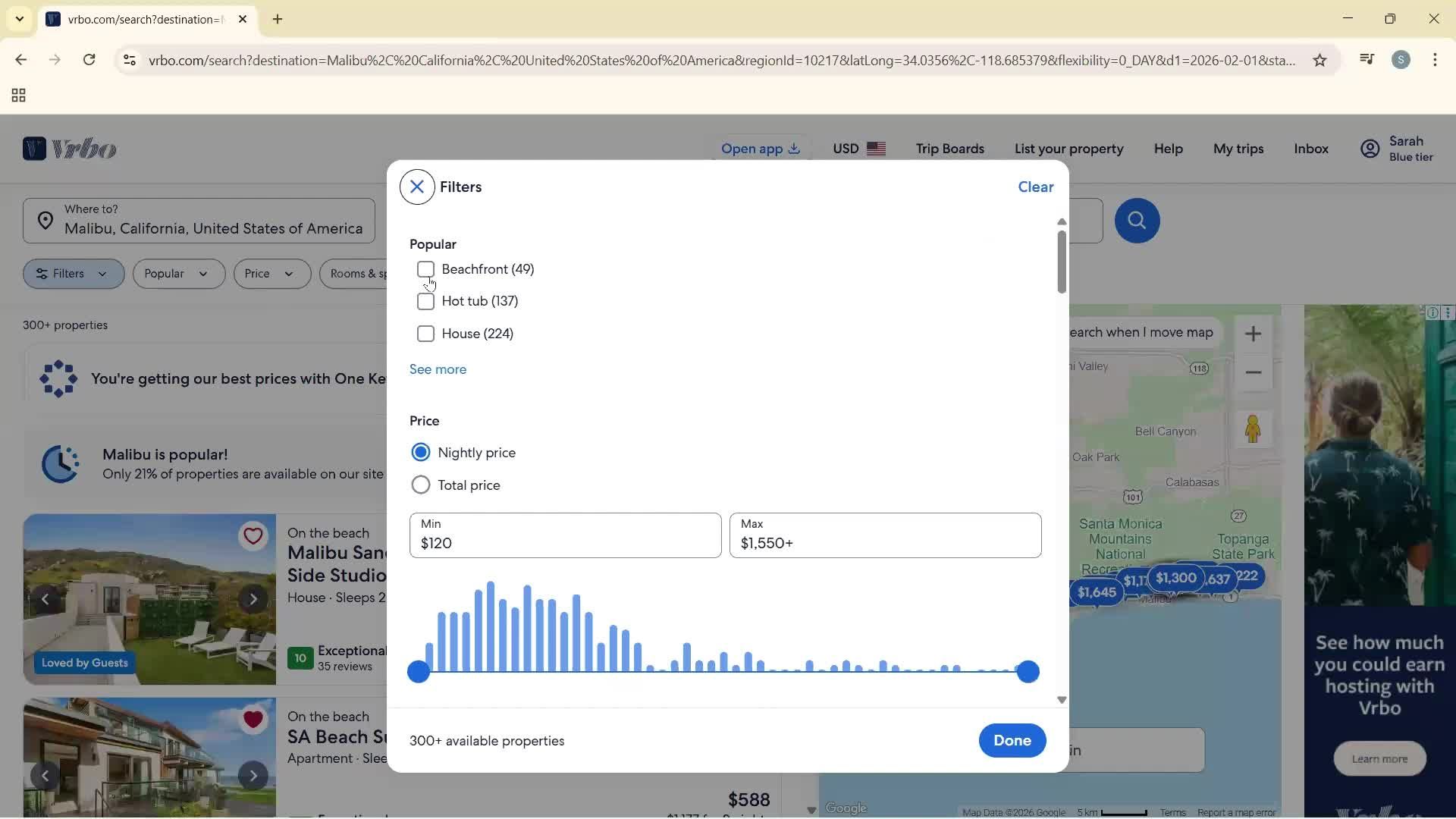 General browsing screenshot