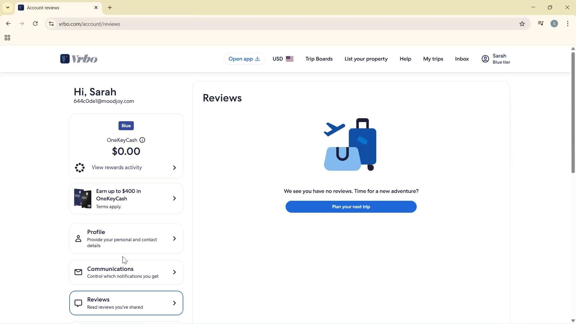 General browsing screenshot