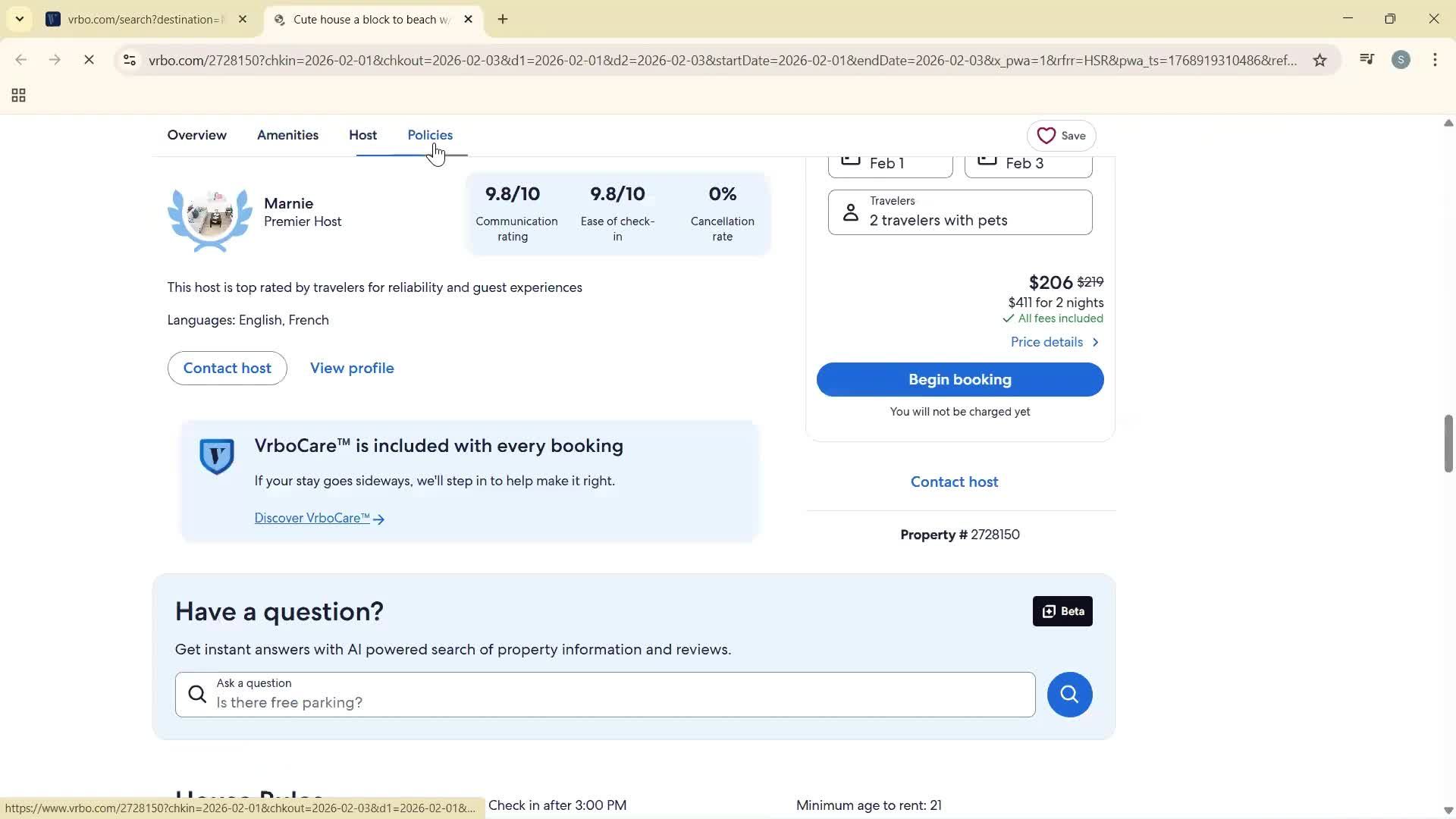 General browsing screenshot