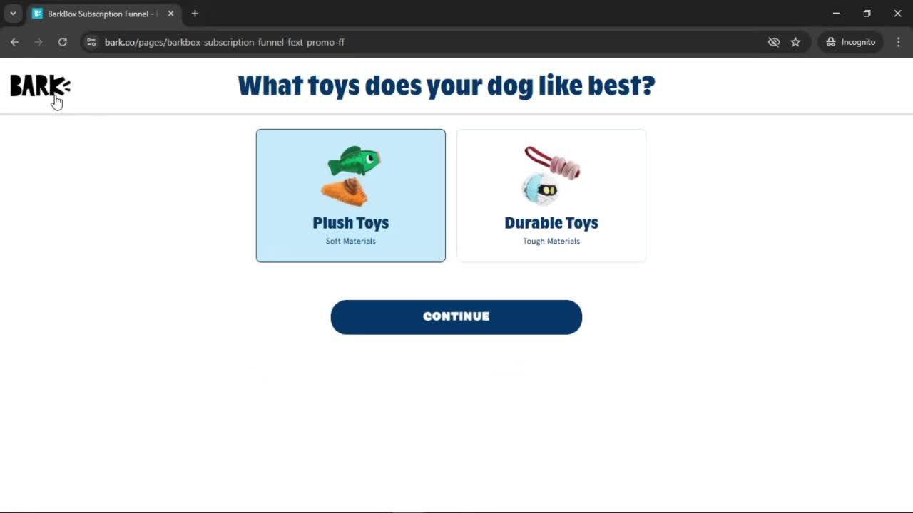 General browsing screenshot