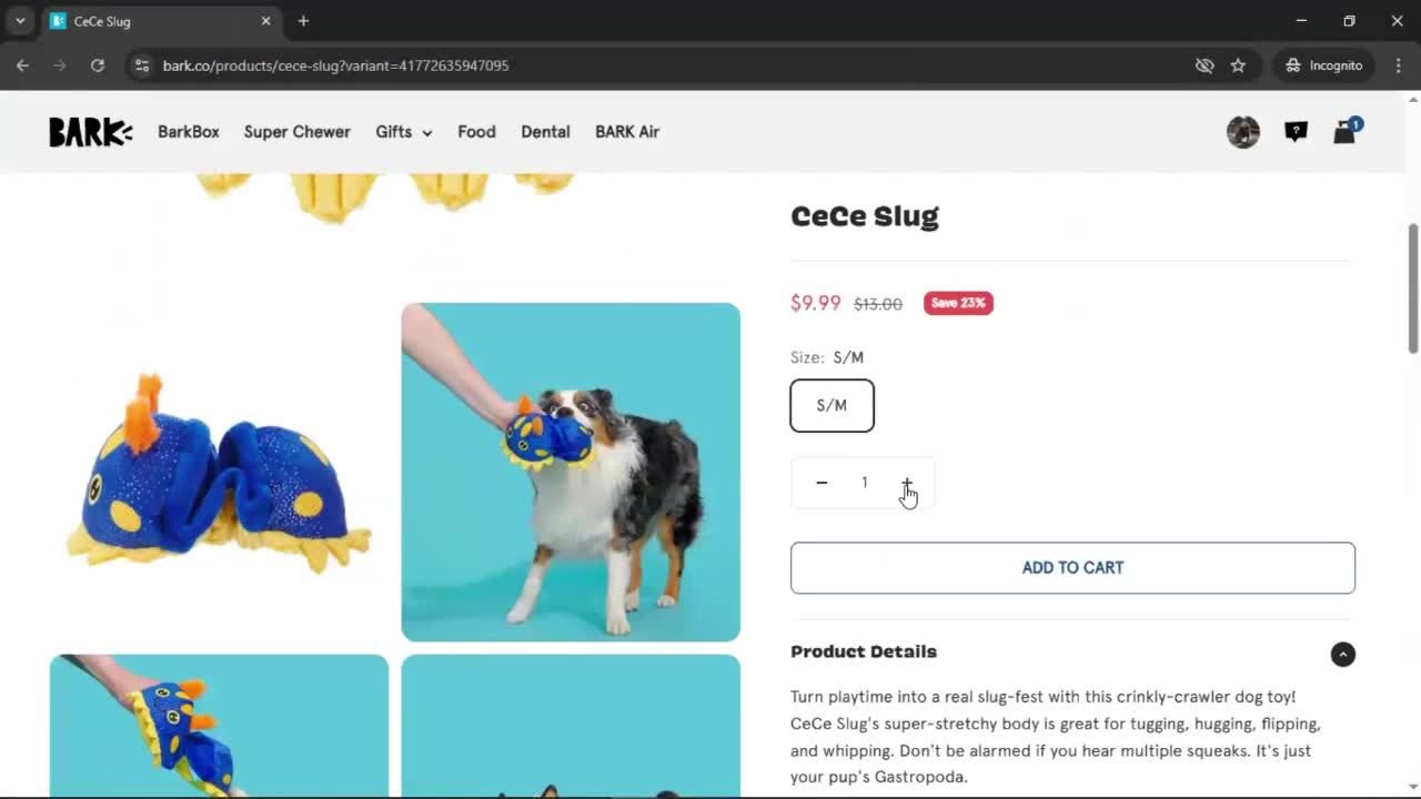 General browsing screenshot