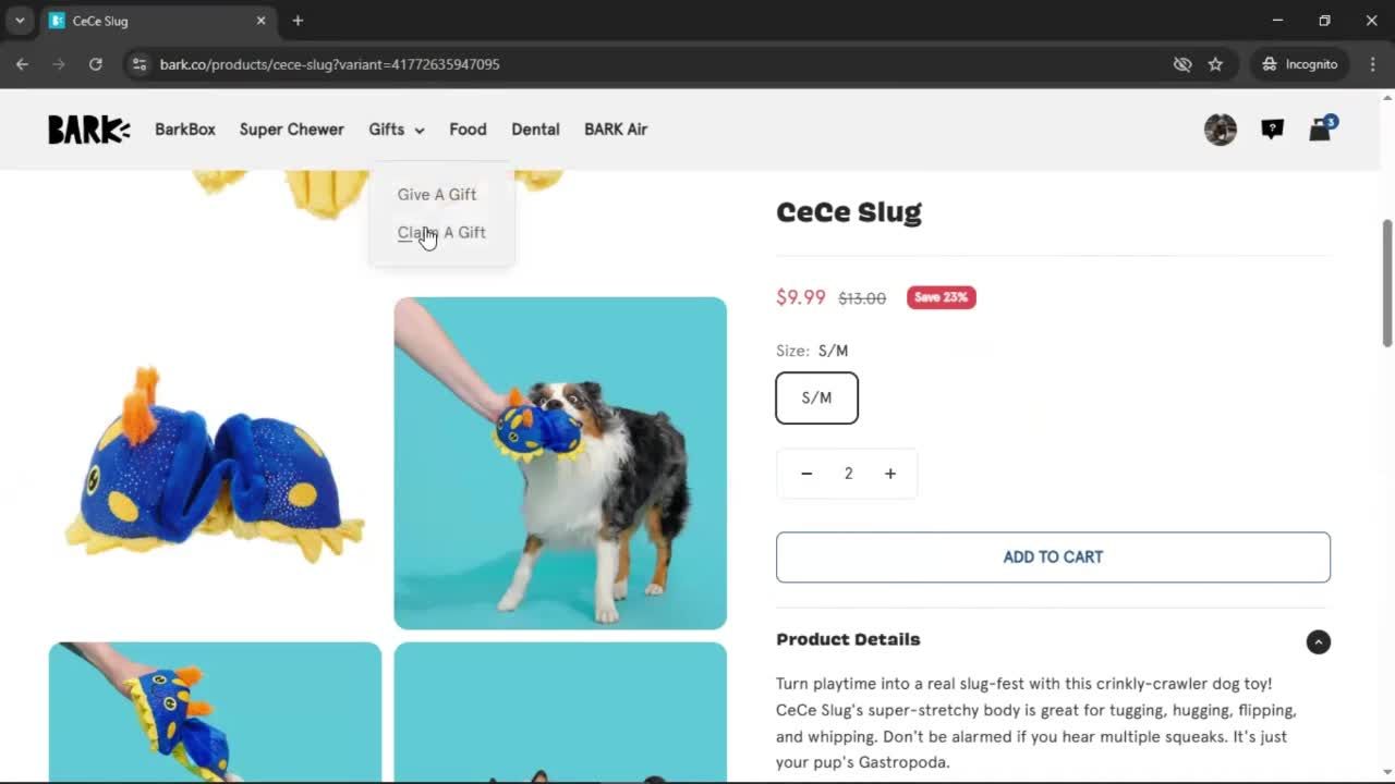 General browsing screenshot