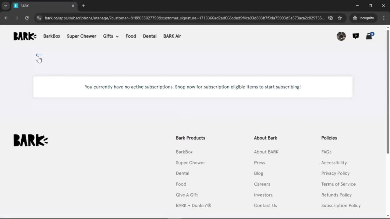 General browsing screenshot