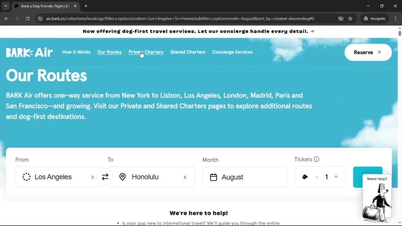 General browsing screenshot