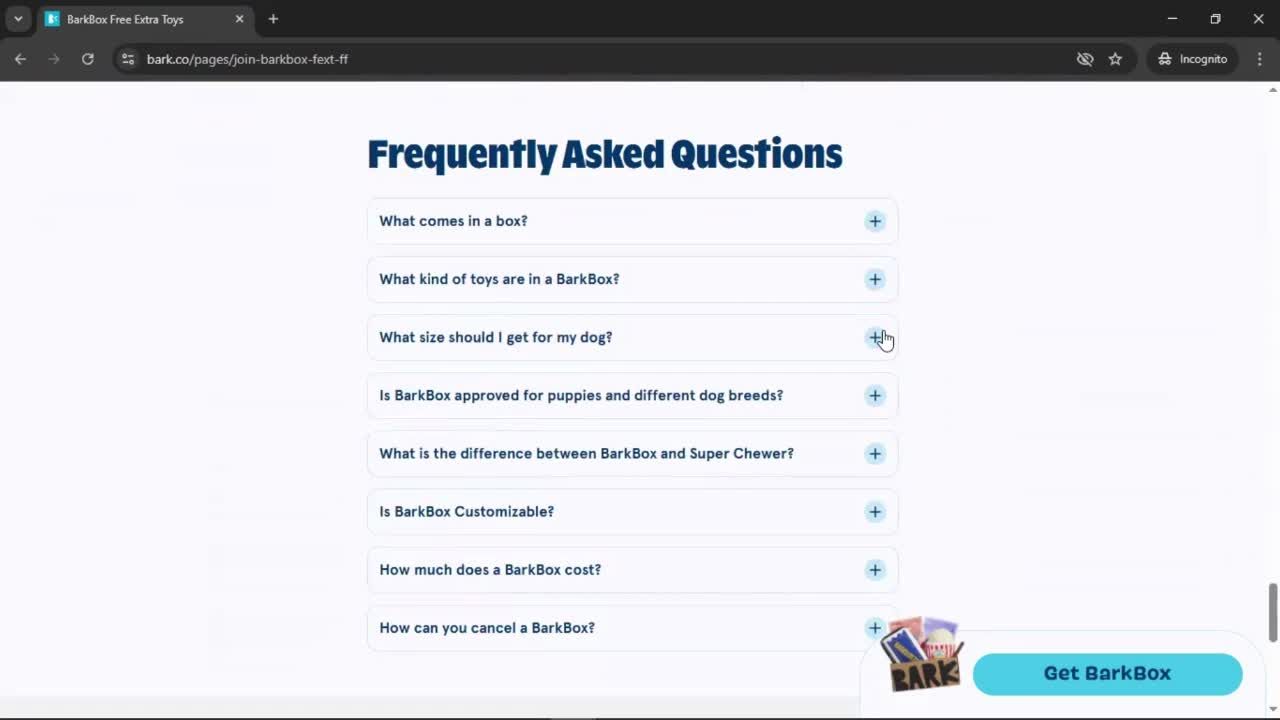 General browsing screenshot