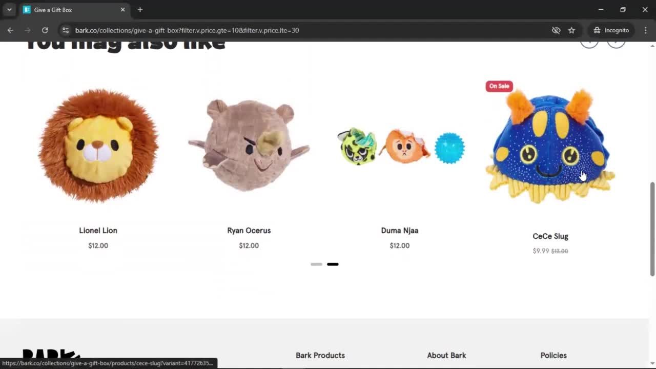 General browsing screenshot