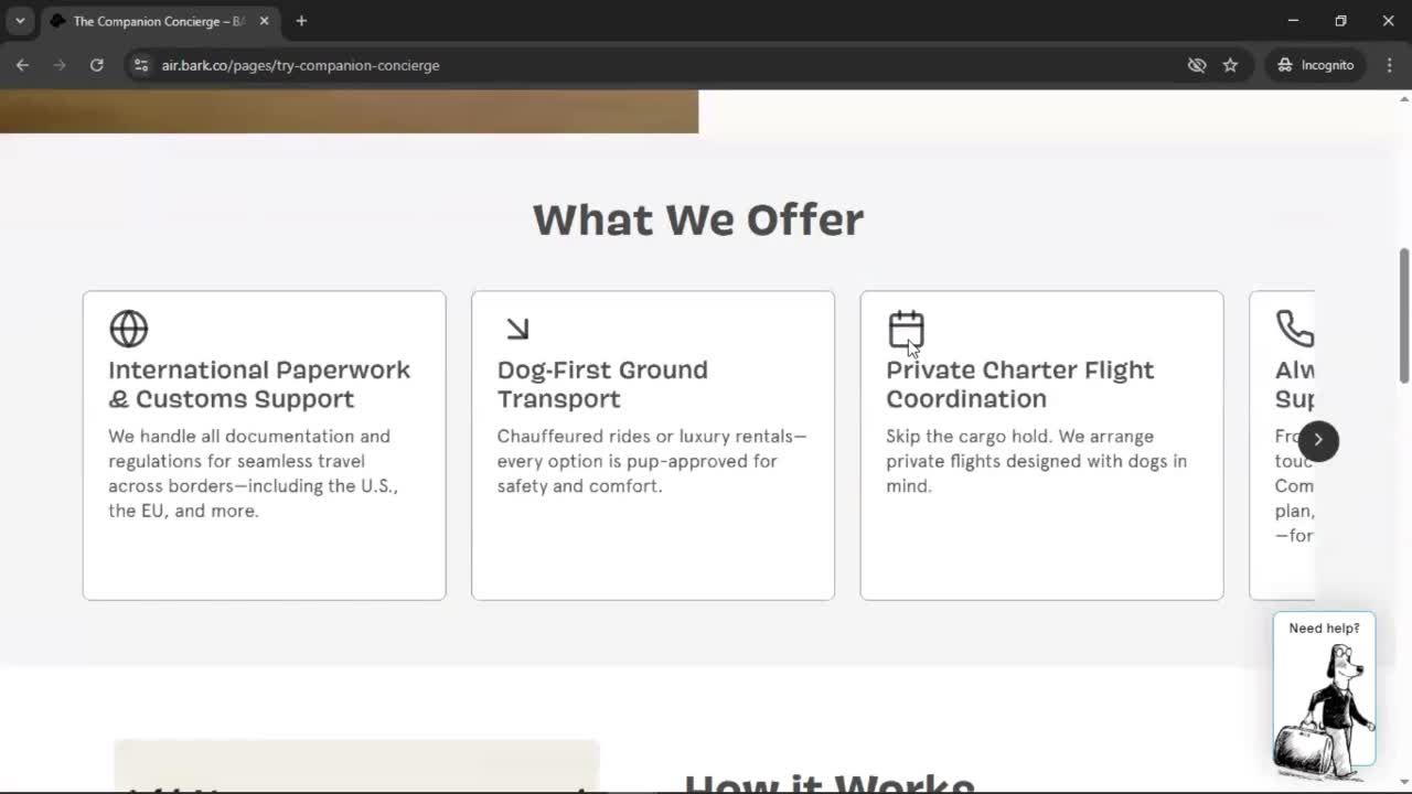 General browsing screenshot