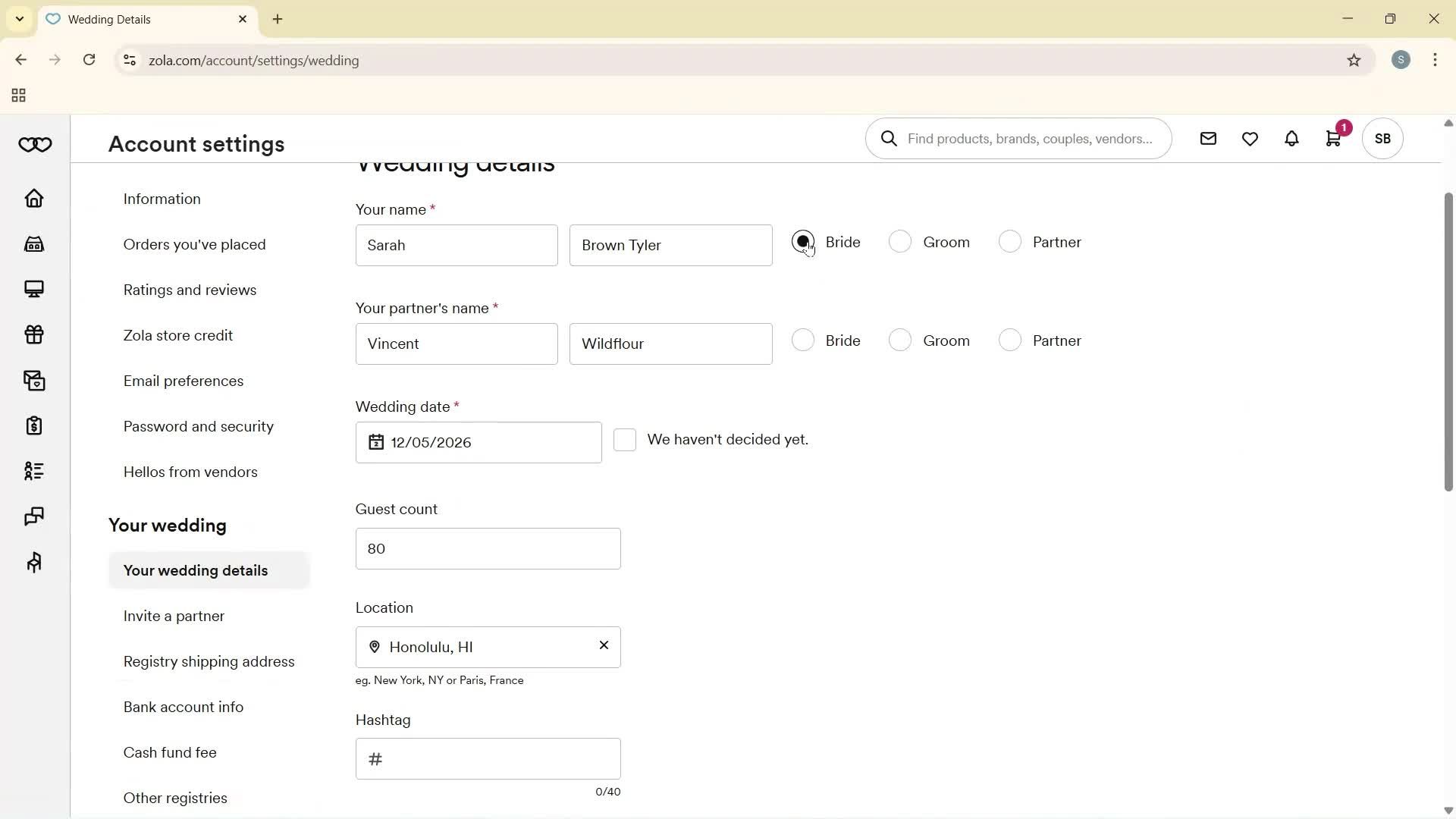 General browsing screenshot