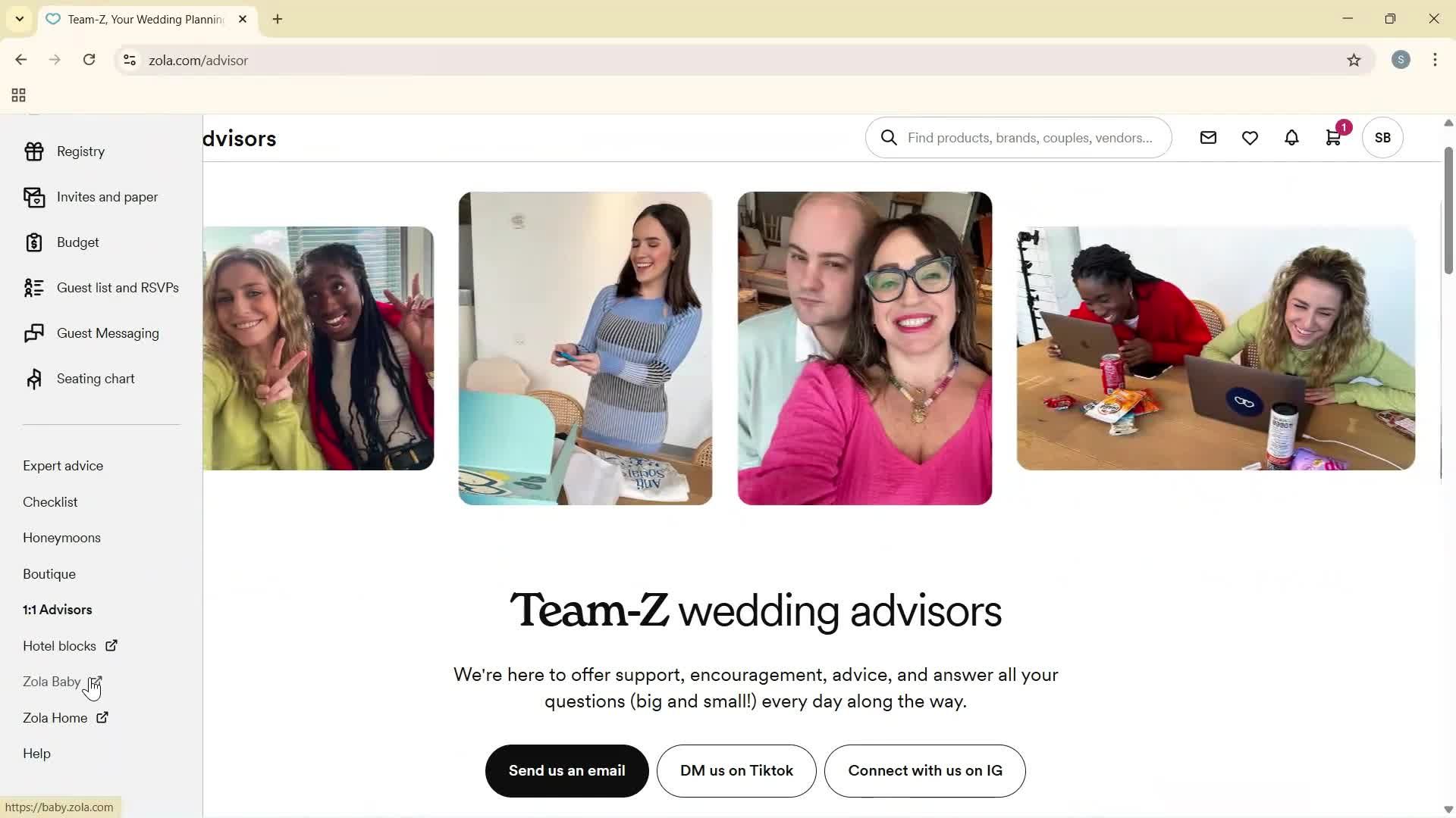 General browsing screenshot