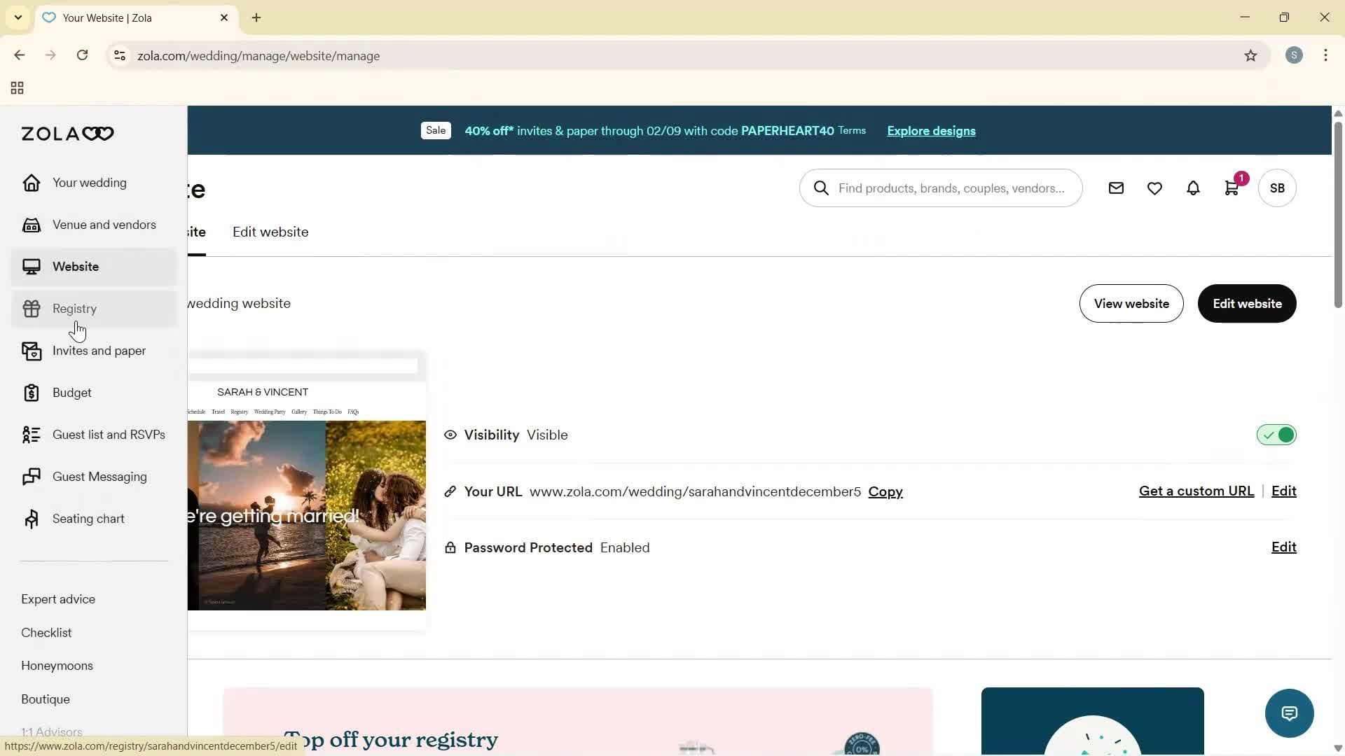 General browsing screenshot