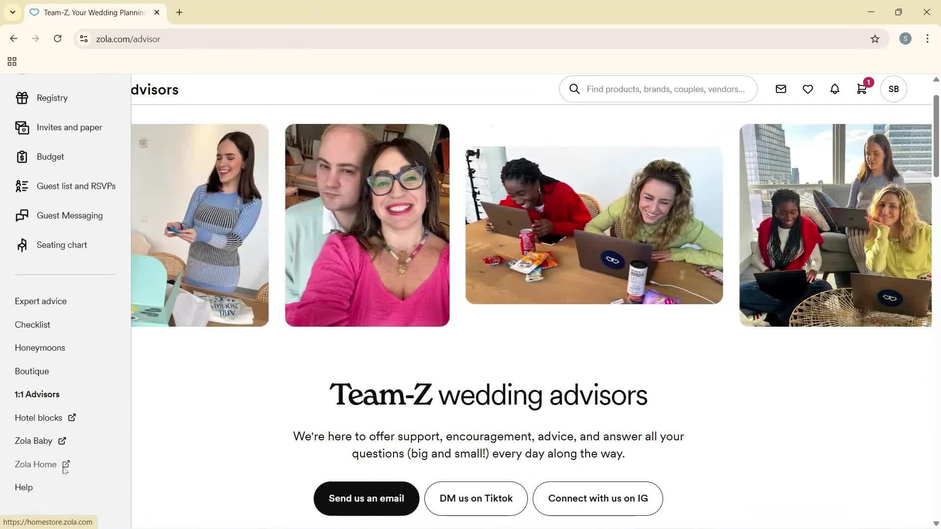 General browsing screenshot