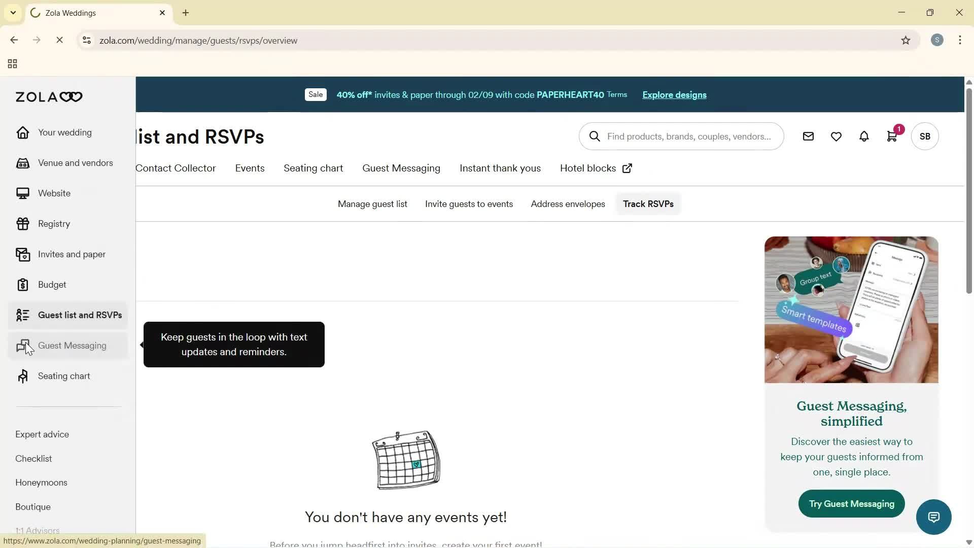 General browsing screenshot