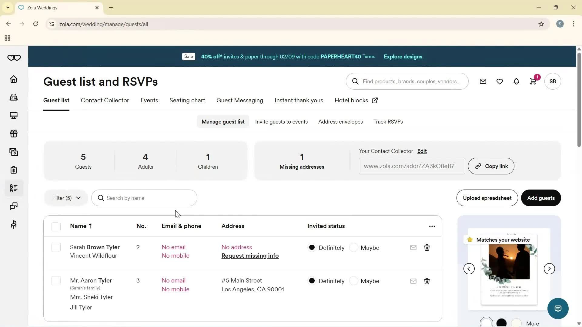 General browsing screenshot