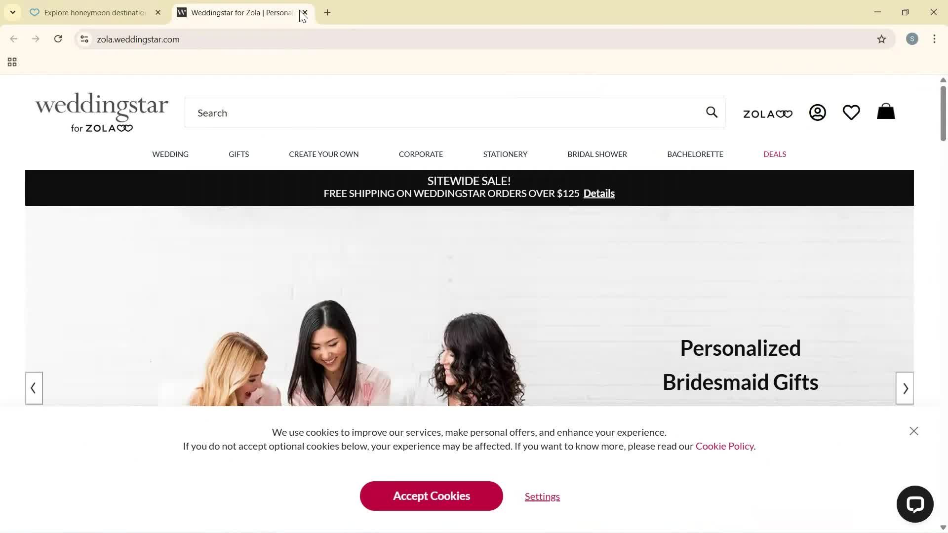 General browsing screenshot
