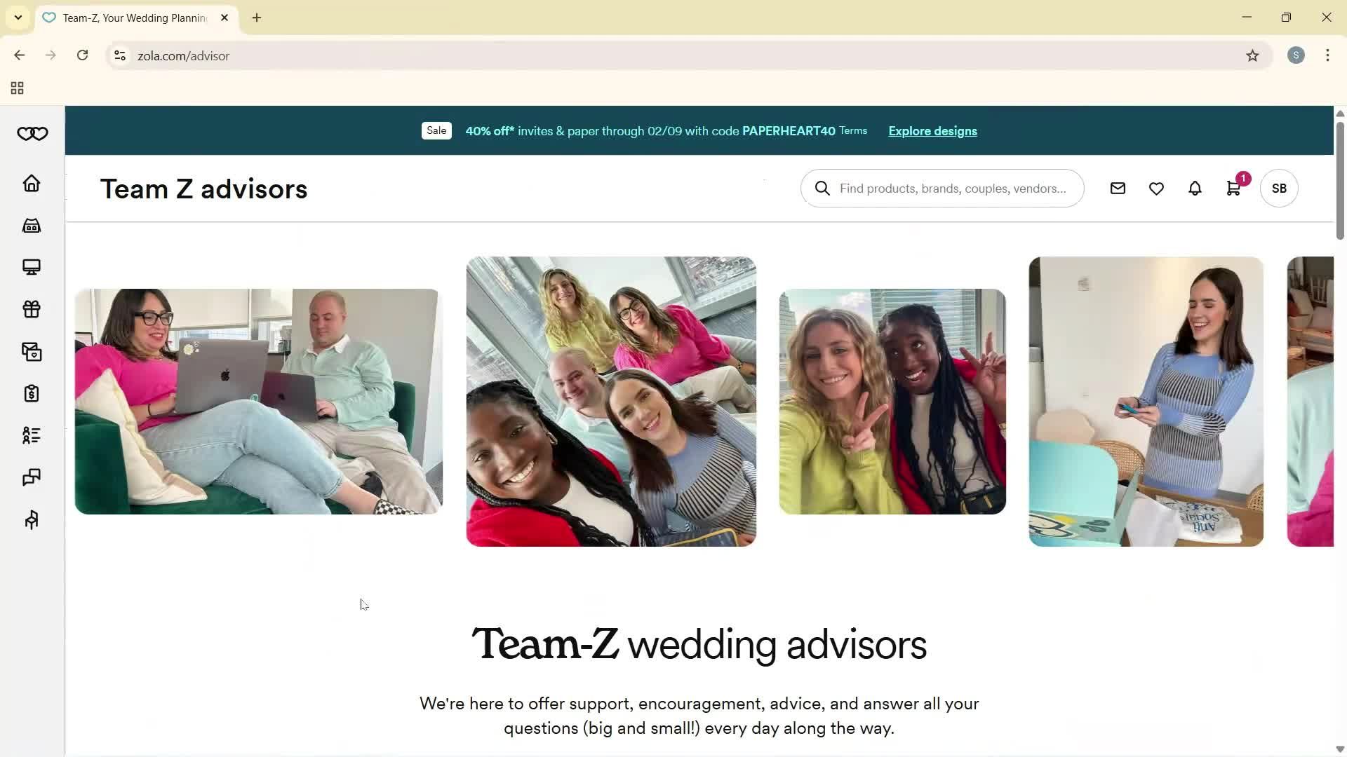 General browsing screenshot