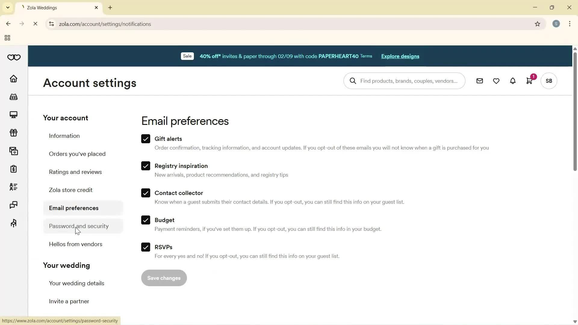 General browsing screenshot