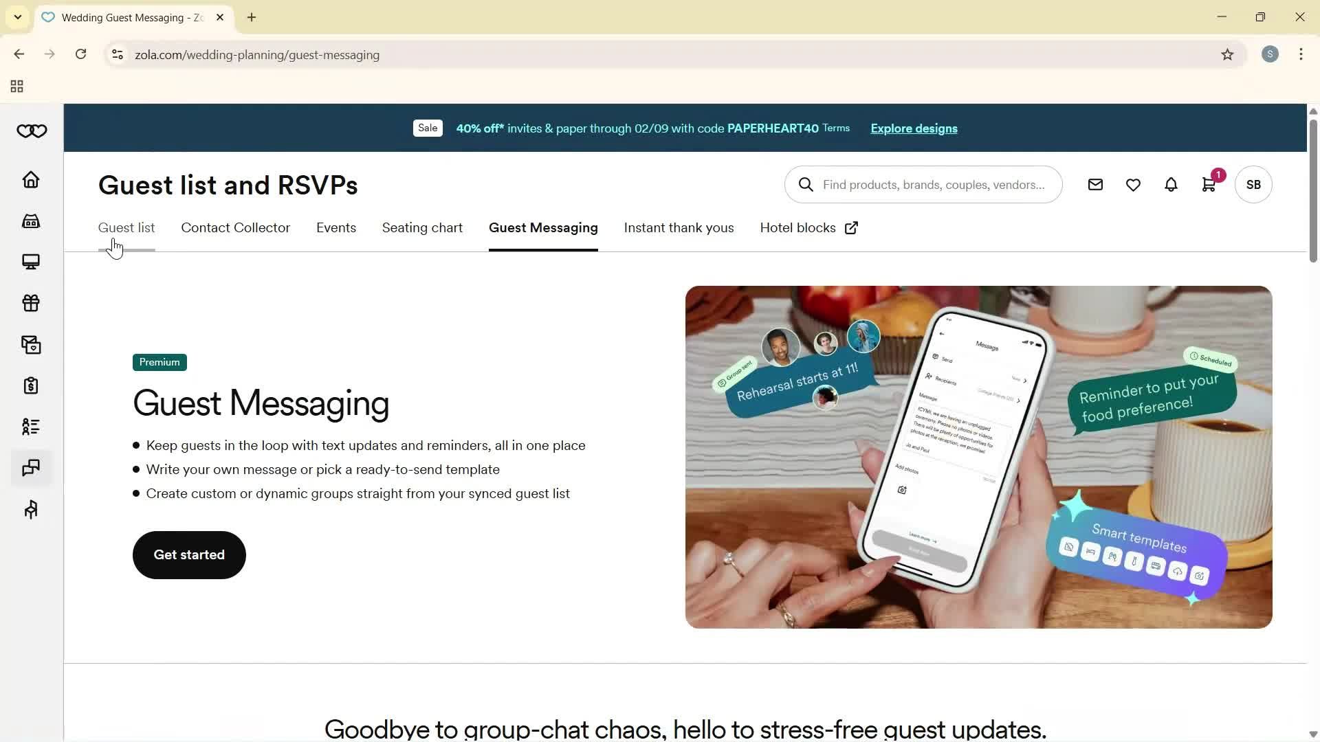 General browsing screenshot