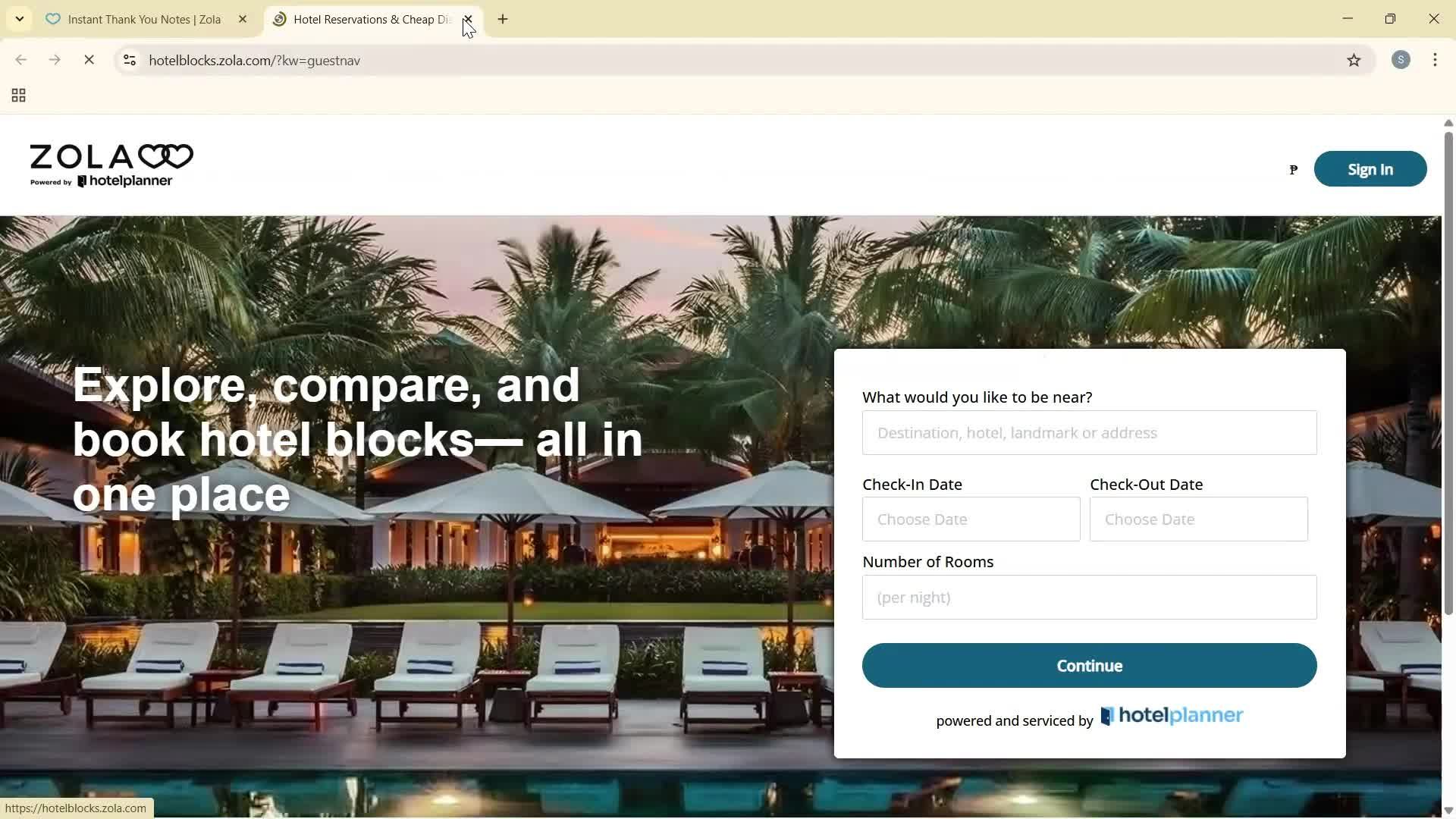 General browsing screenshot