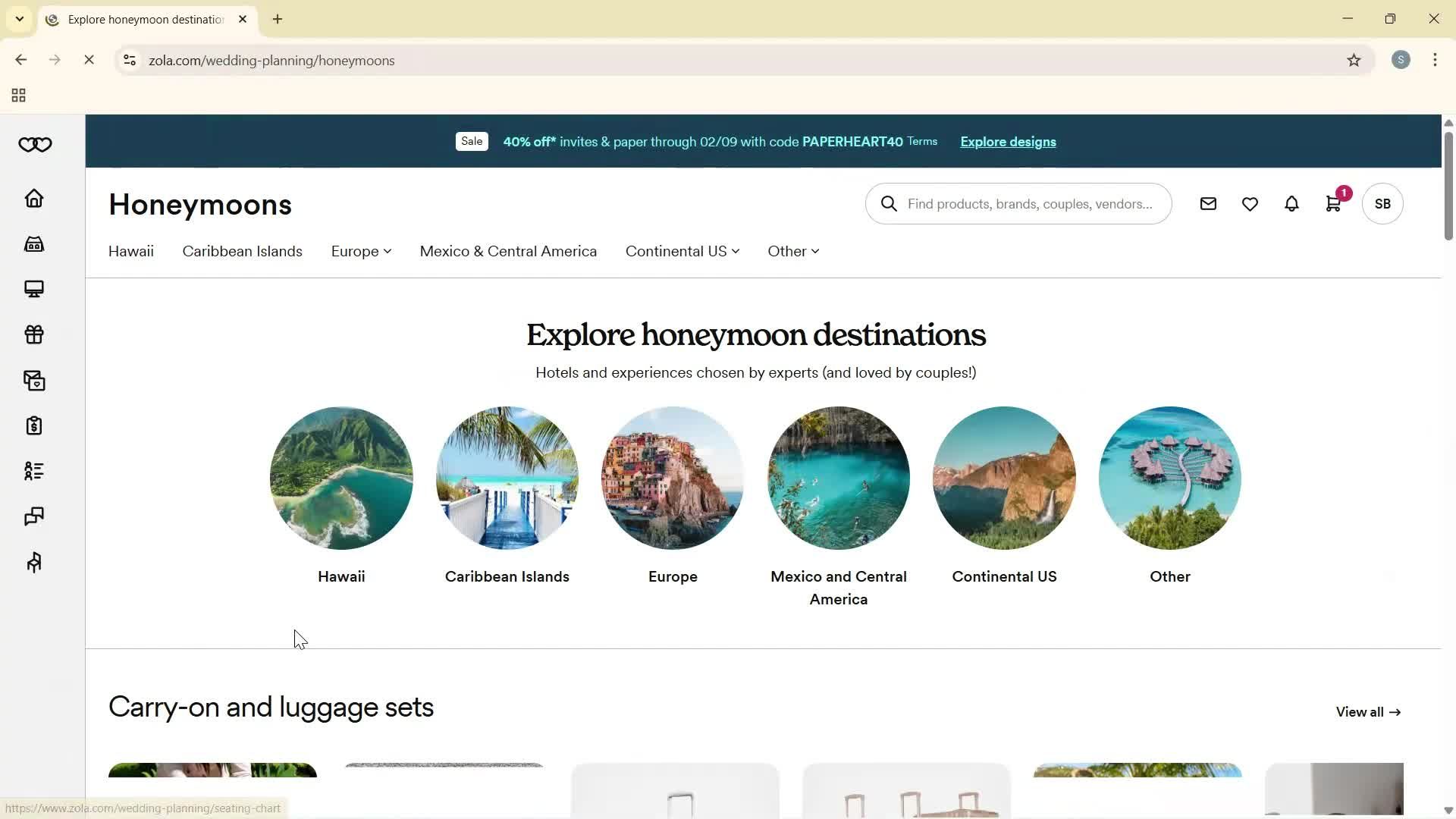 General browsing screenshot
