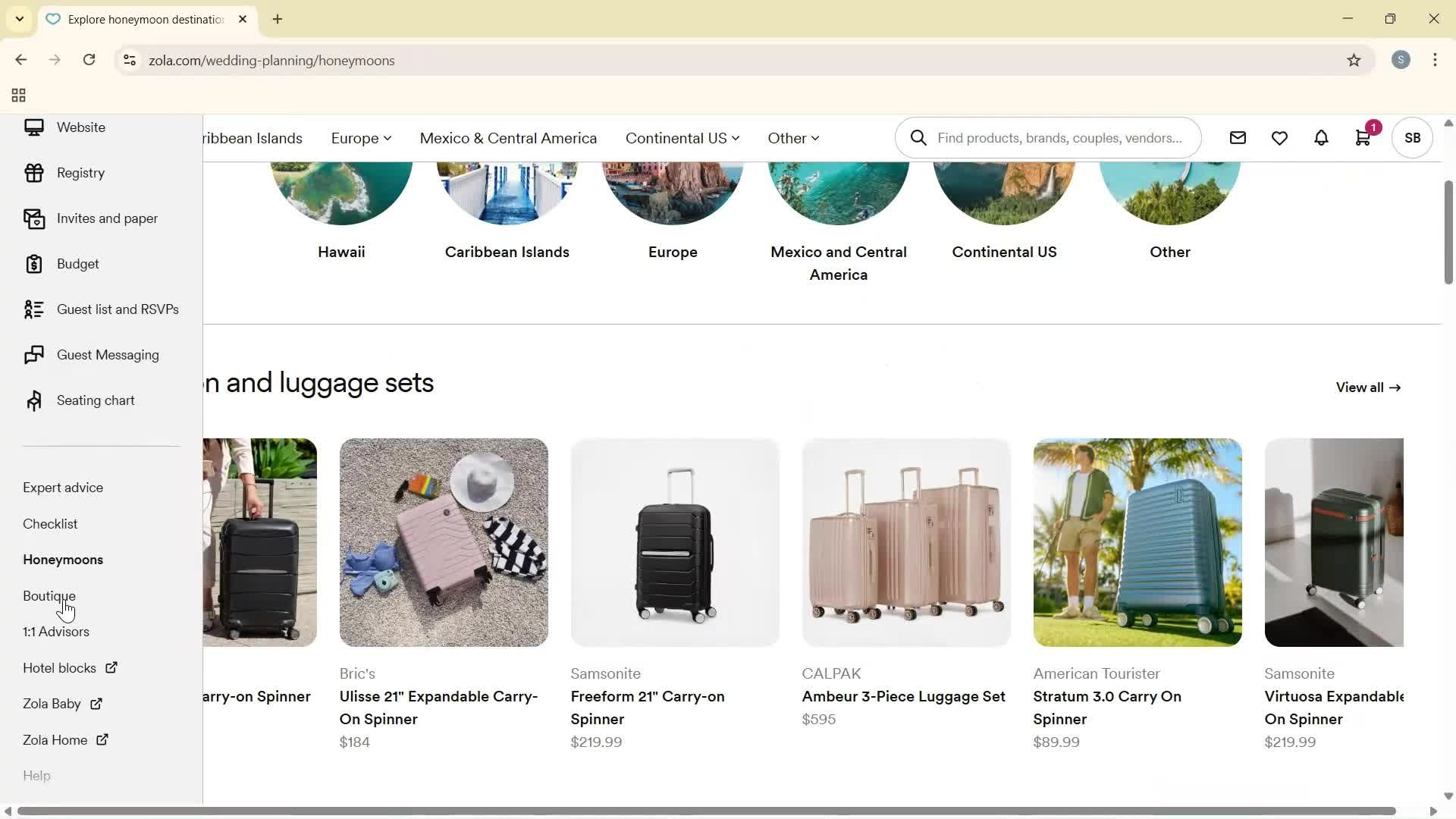 General browsing screenshot
