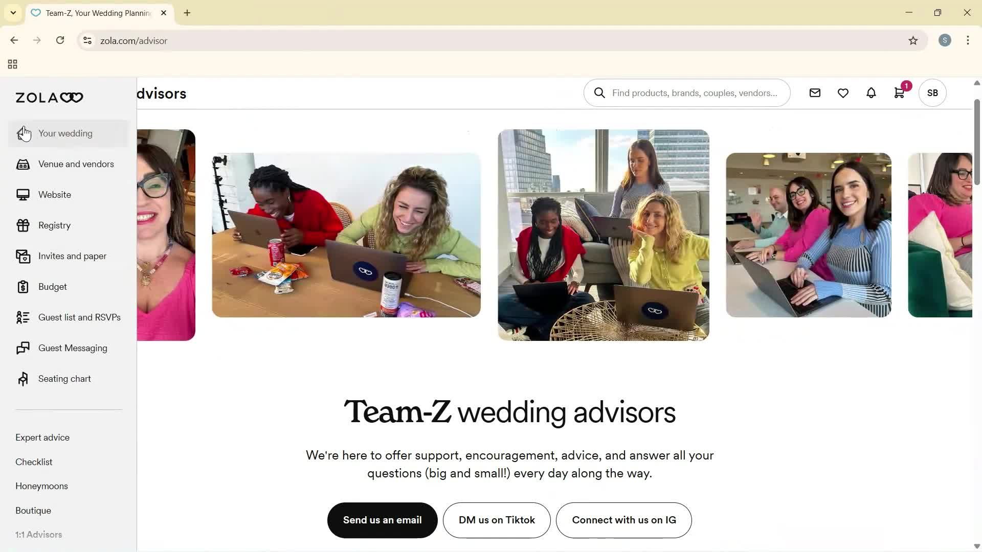 General browsing screenshot