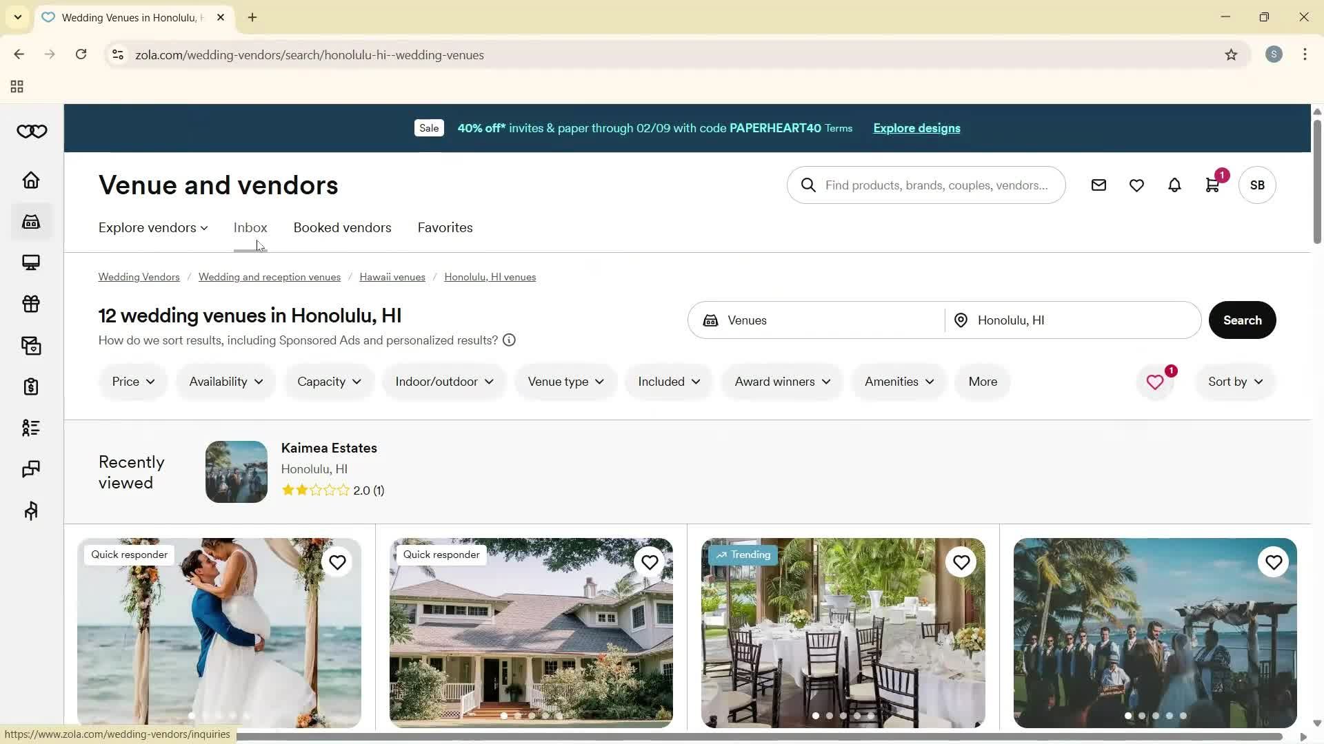 General browsing screenshot