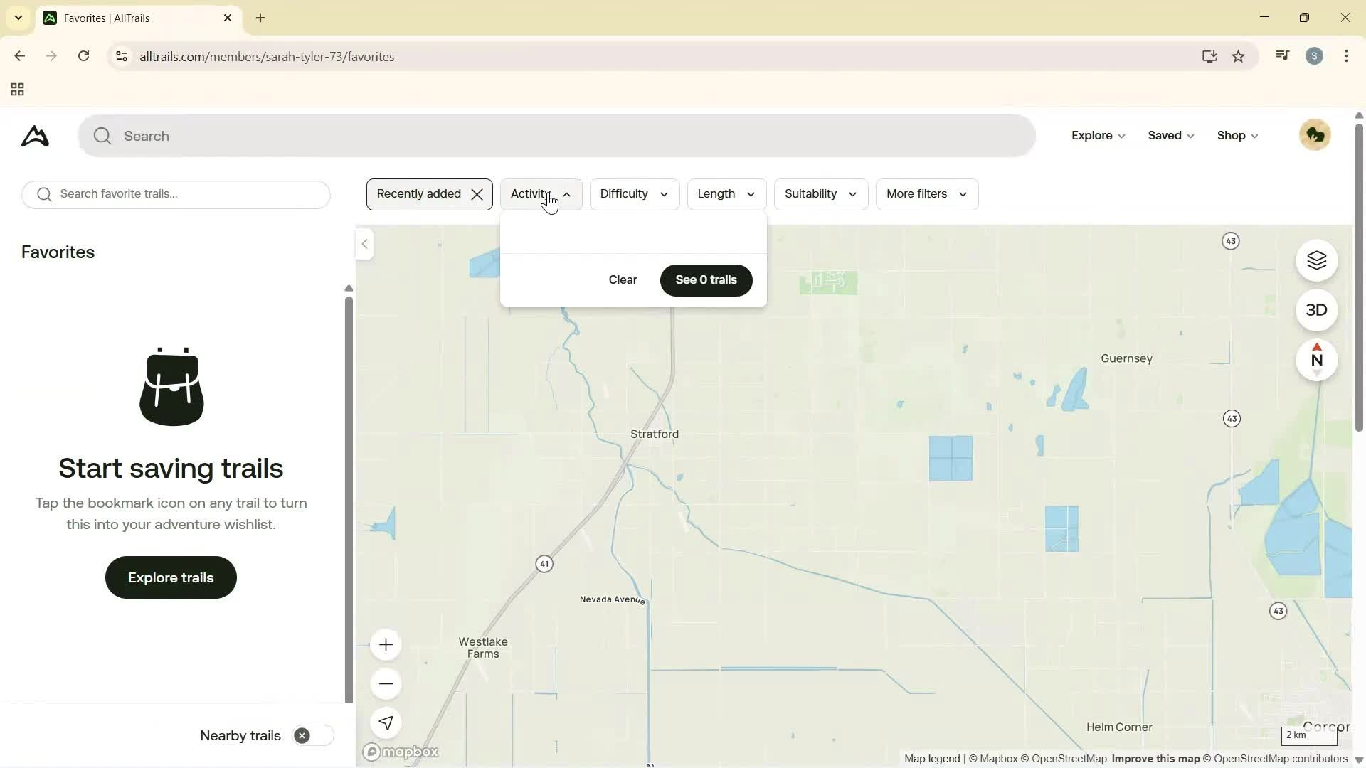 General browsing screenshot