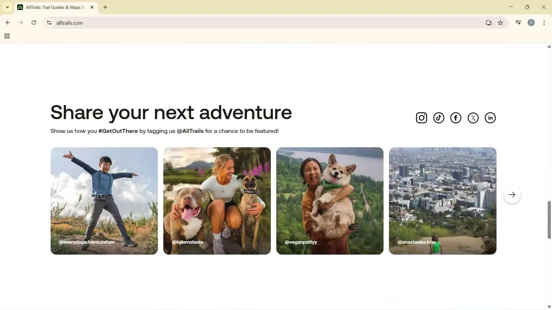 General browsing screenshot