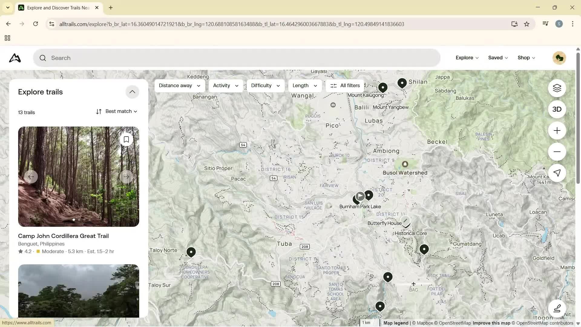 General browsing screenshot