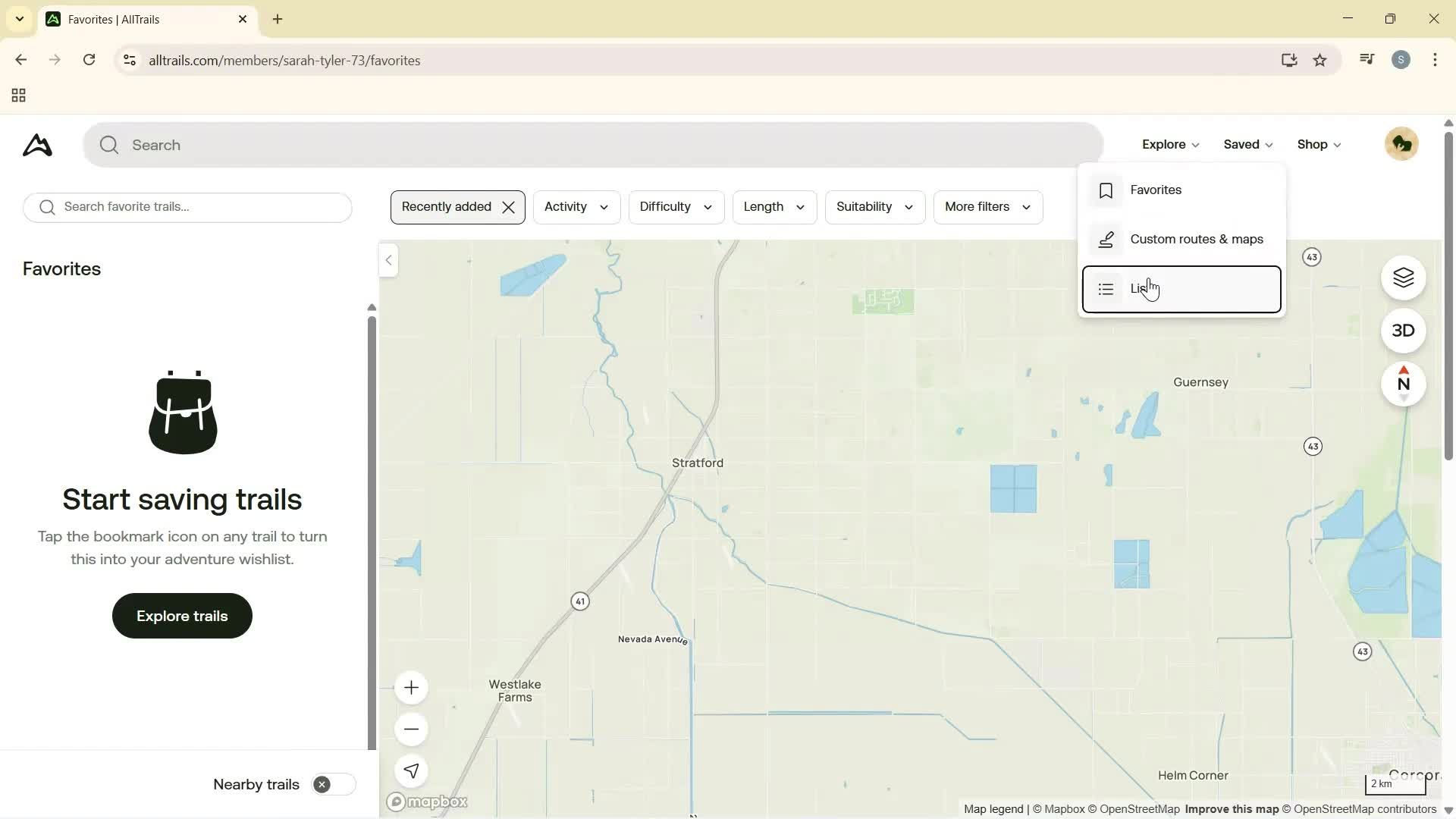 General browsing screenshot