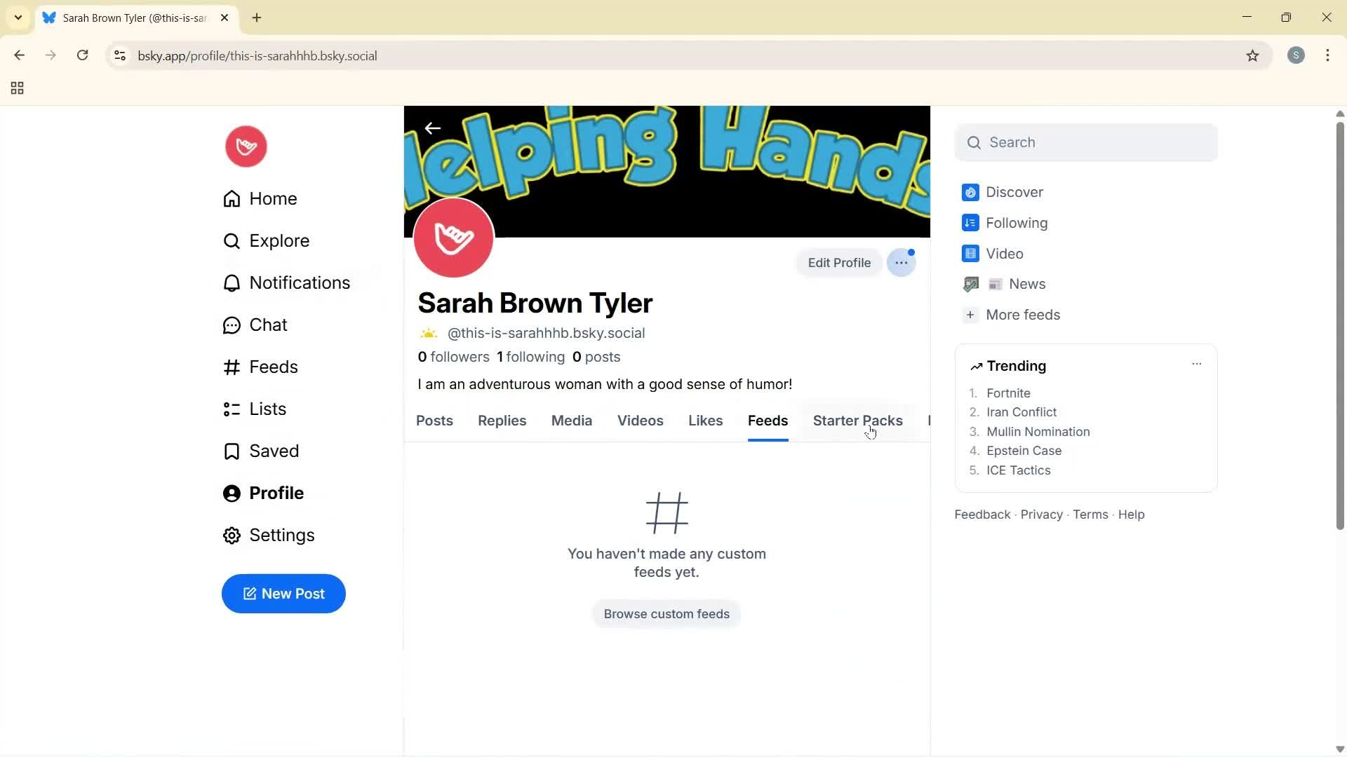 General browsing screenshot