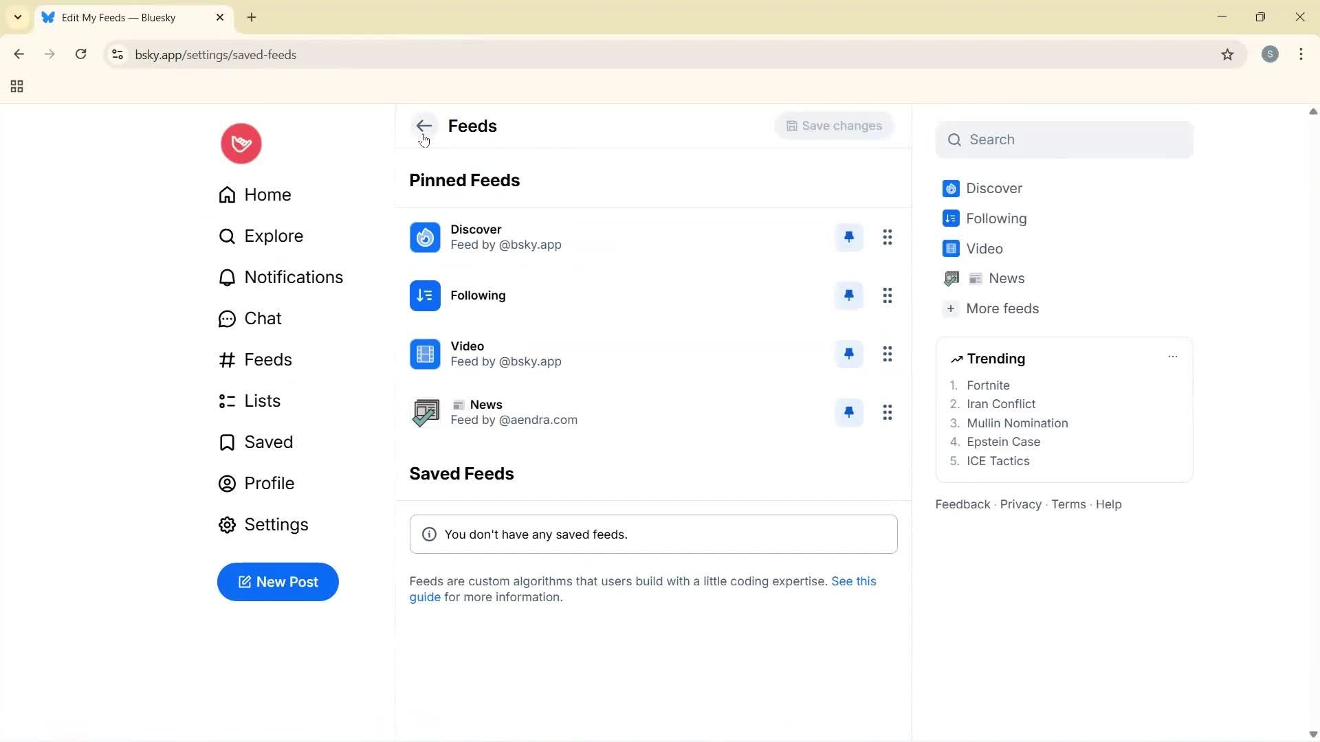 General browsing screenshot