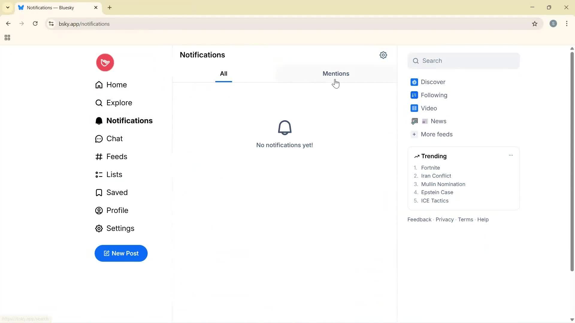 General browsing screenshot