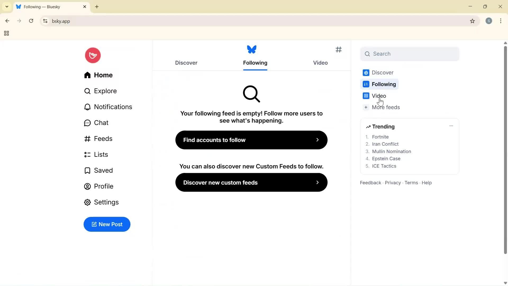 General browsing screenshot