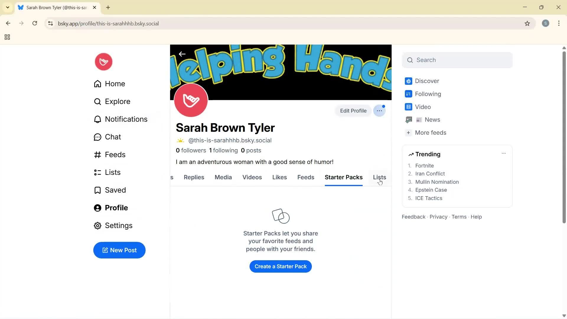 General browsing screenshot