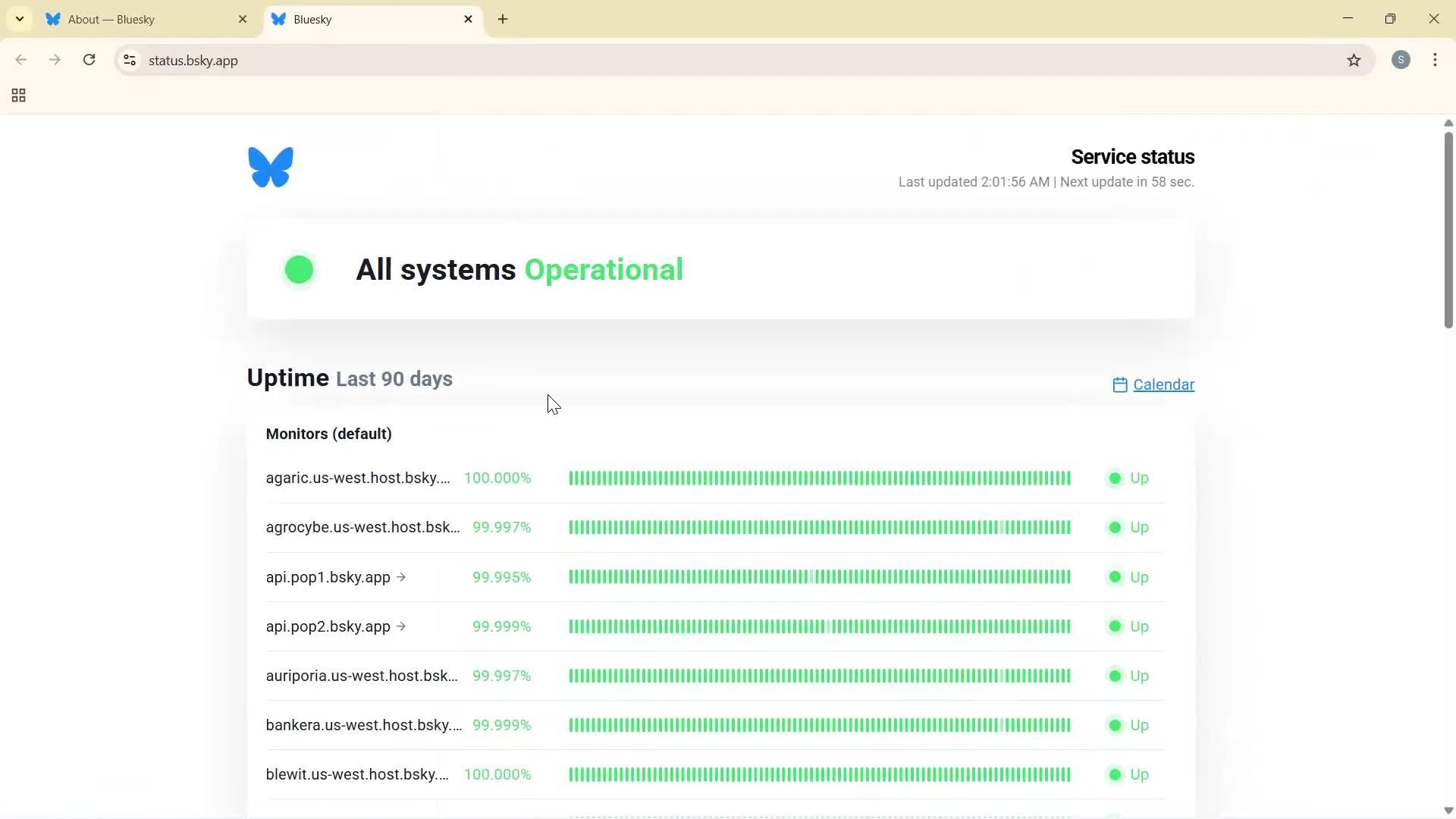 General browsing screenshot
