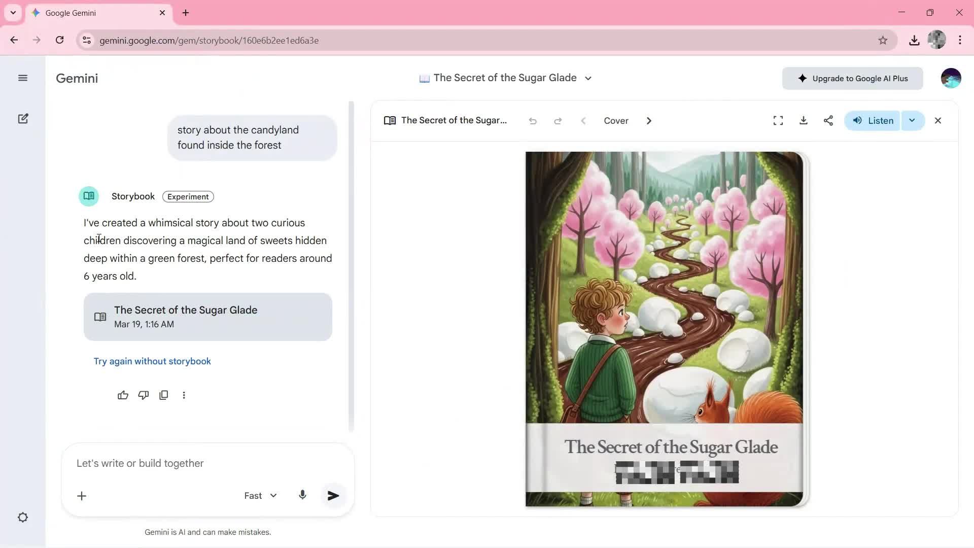 General browsing screenshot