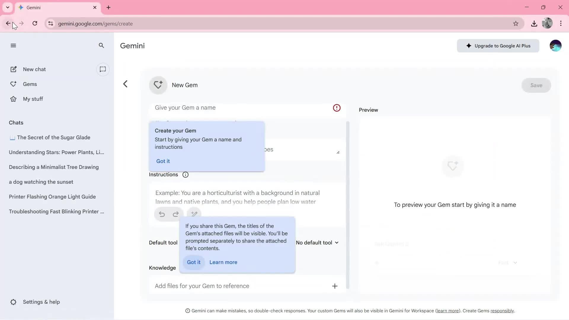 General browsing screenshot
