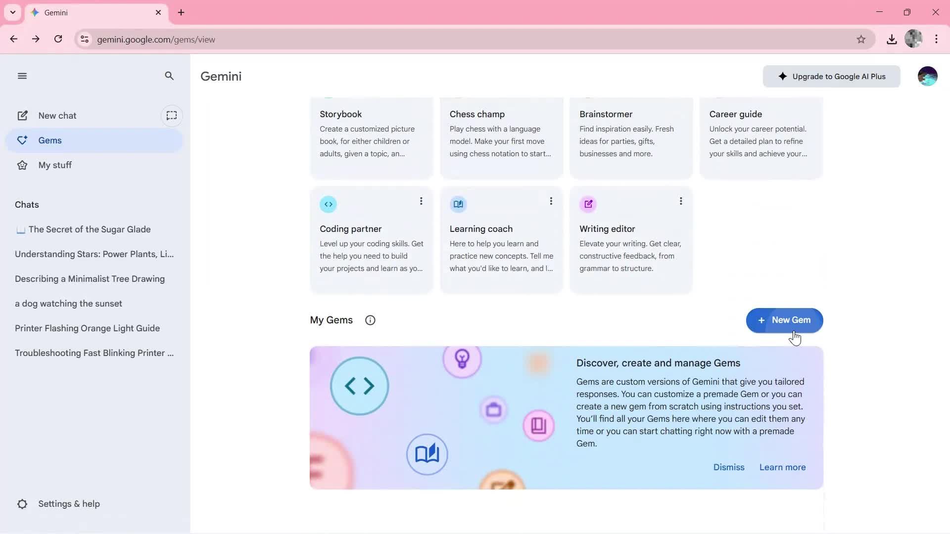 General browsing screenshot