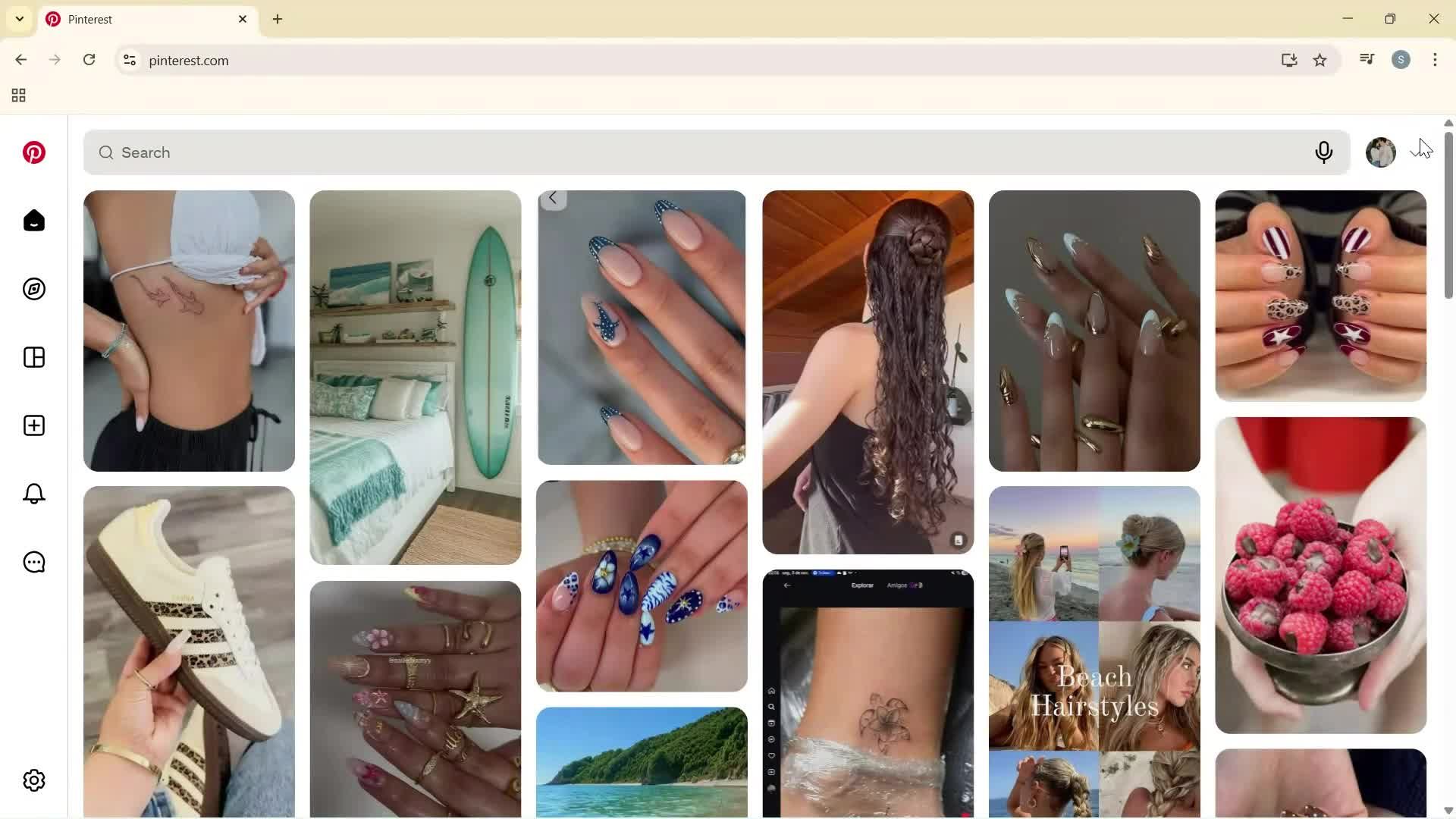 General browsing screenshot