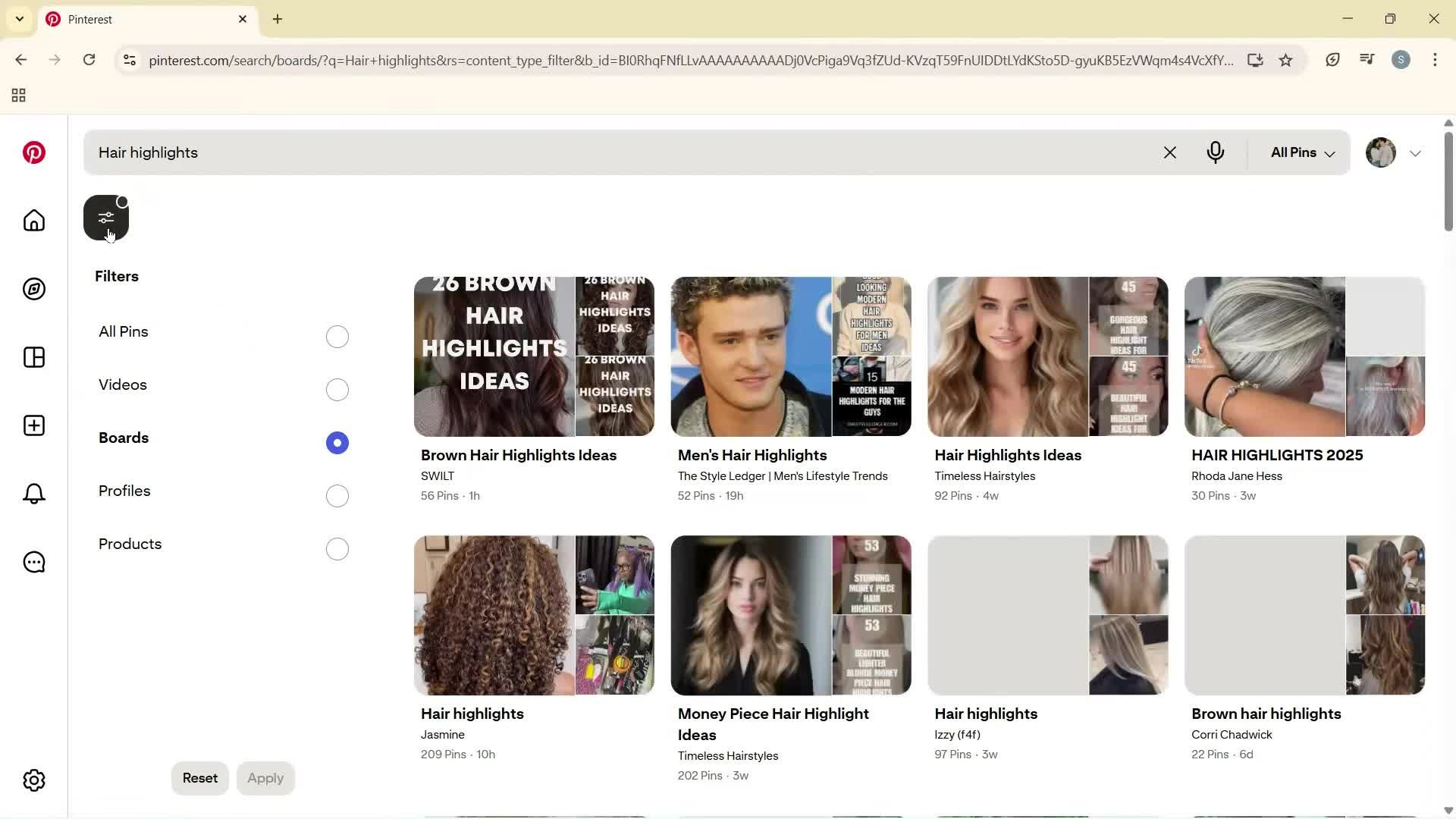 General browsing screenshot