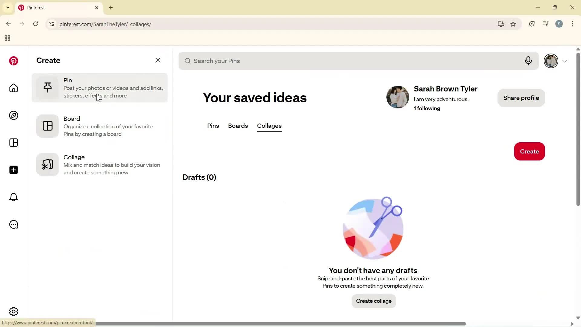 General browsing screenshot