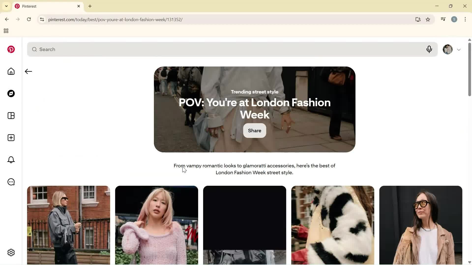 General browsing screenshot