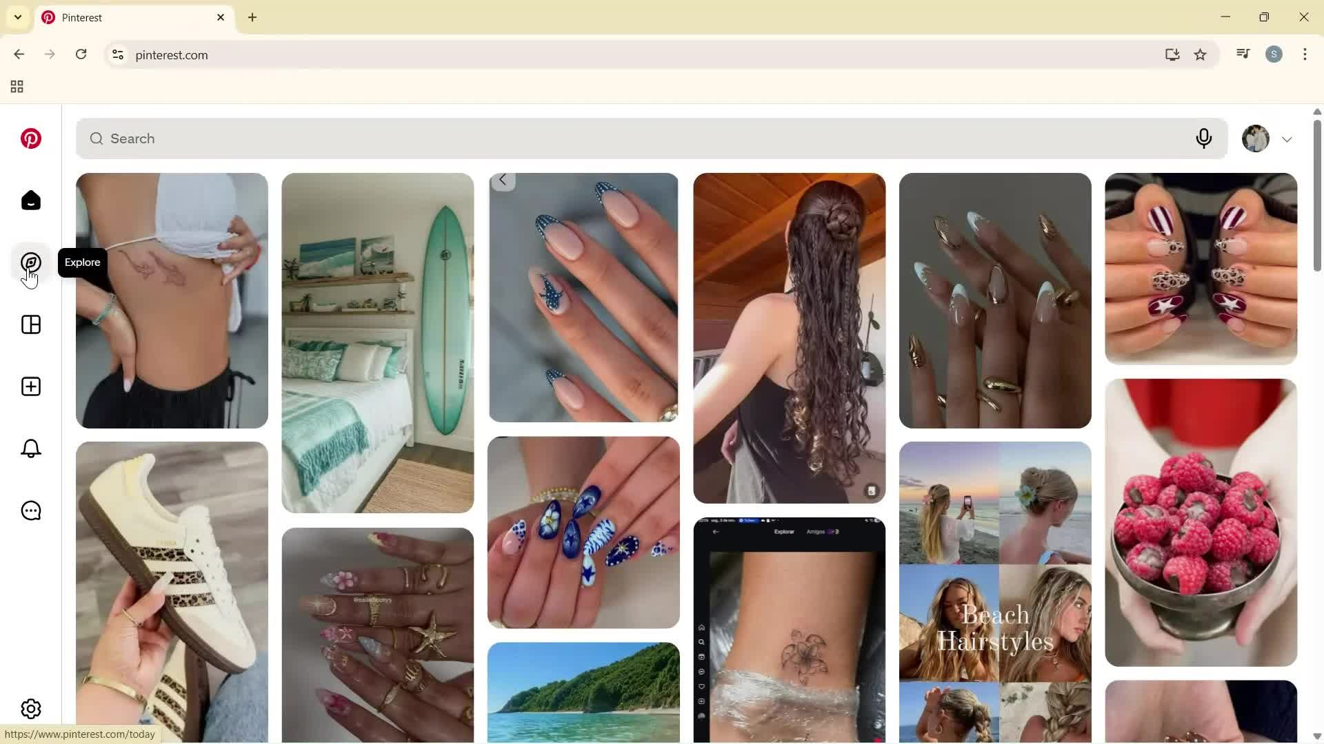 General browsing screenshot