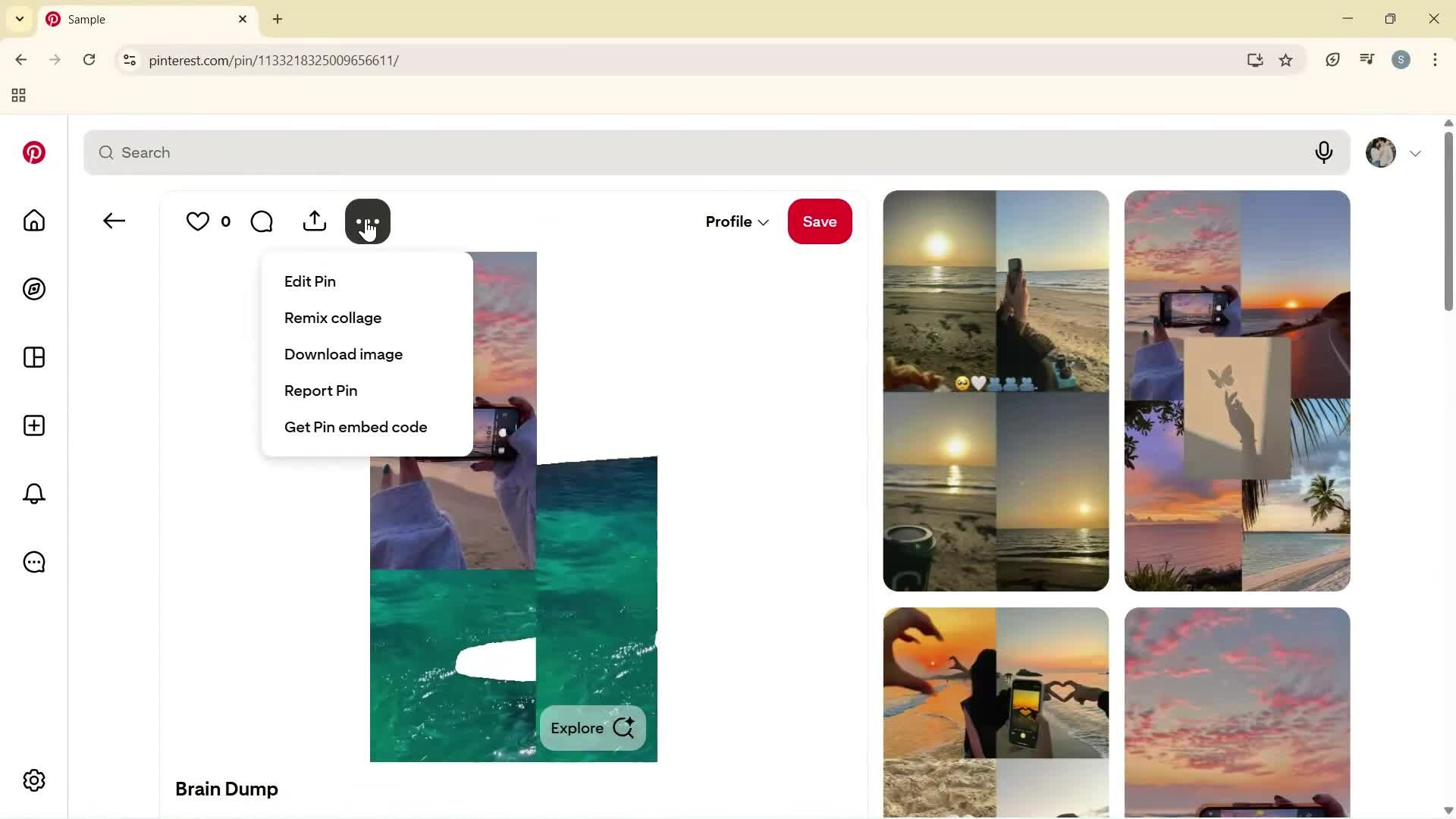 General browsing screenshot