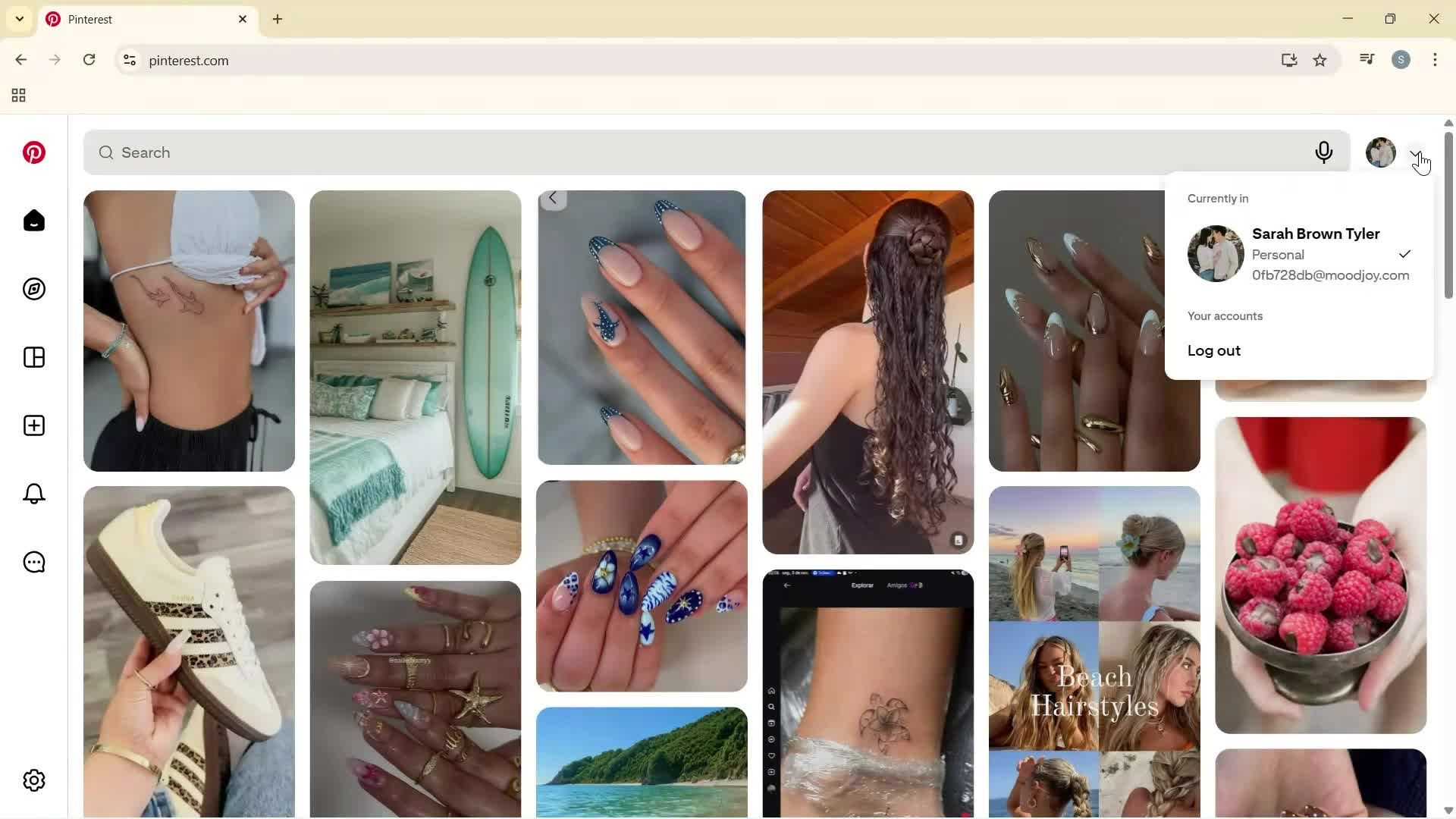 General browsing screenshot